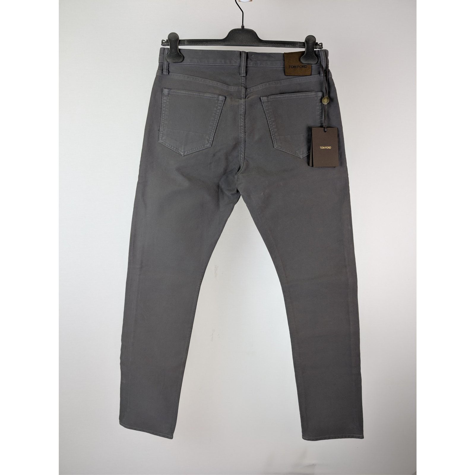 Tom Ford o1rshd1 Slim Fit Denim Jeans in Grey Size US 34 / EU 50 - 10 Thumbnail
