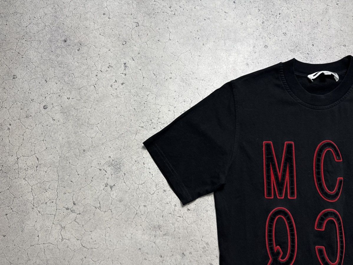 Alexander McQueen Alexander McQueen MCQ Black Big Logo T-Shirt Size S Size US S / EU 44-46 / 1 - 4 Thumbnail
