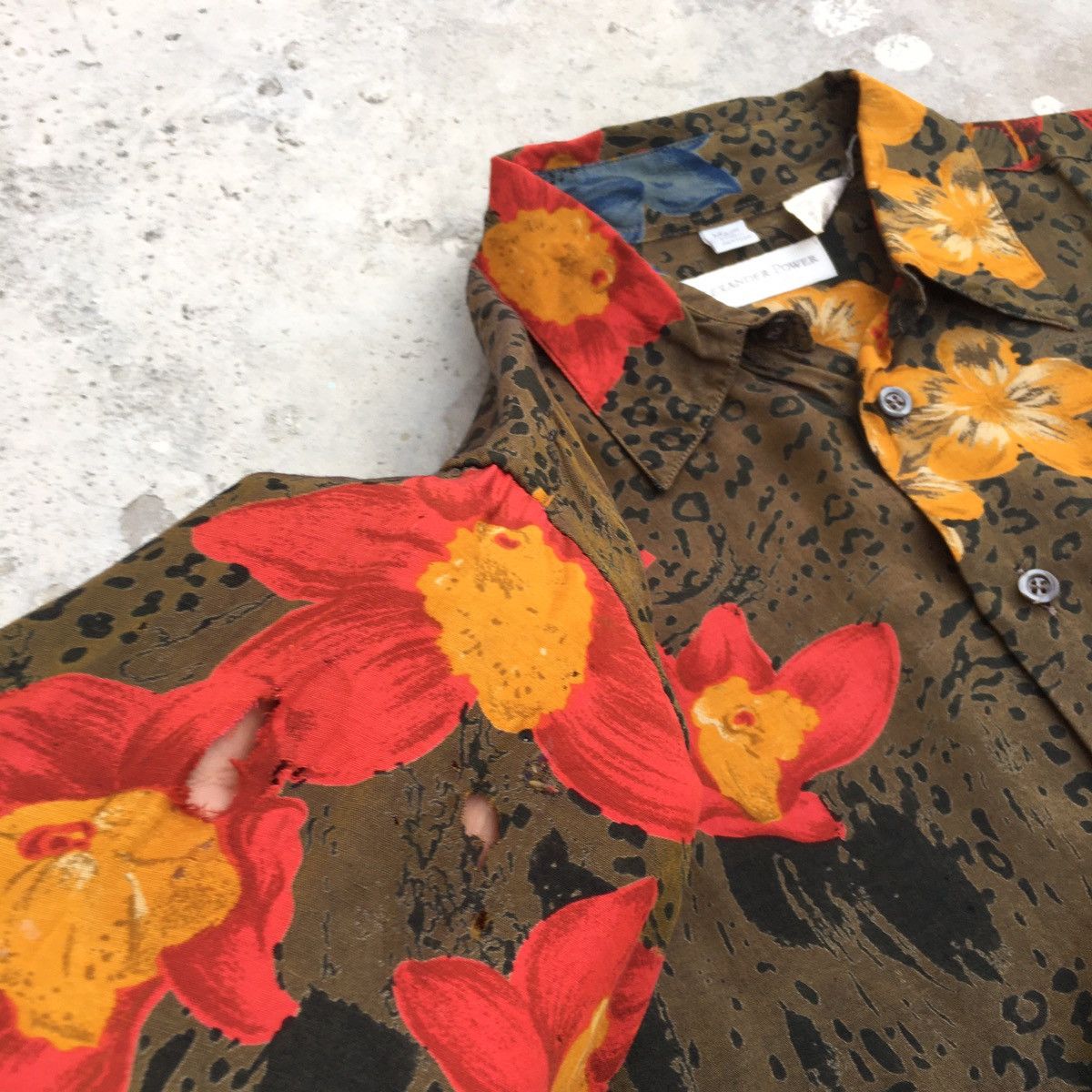 Other Vintage ALEXANDER POWER Made In Italy Rayon Hawaiian Shirt Size US M / EU 48-50 / 2 - 9 Thumbnail