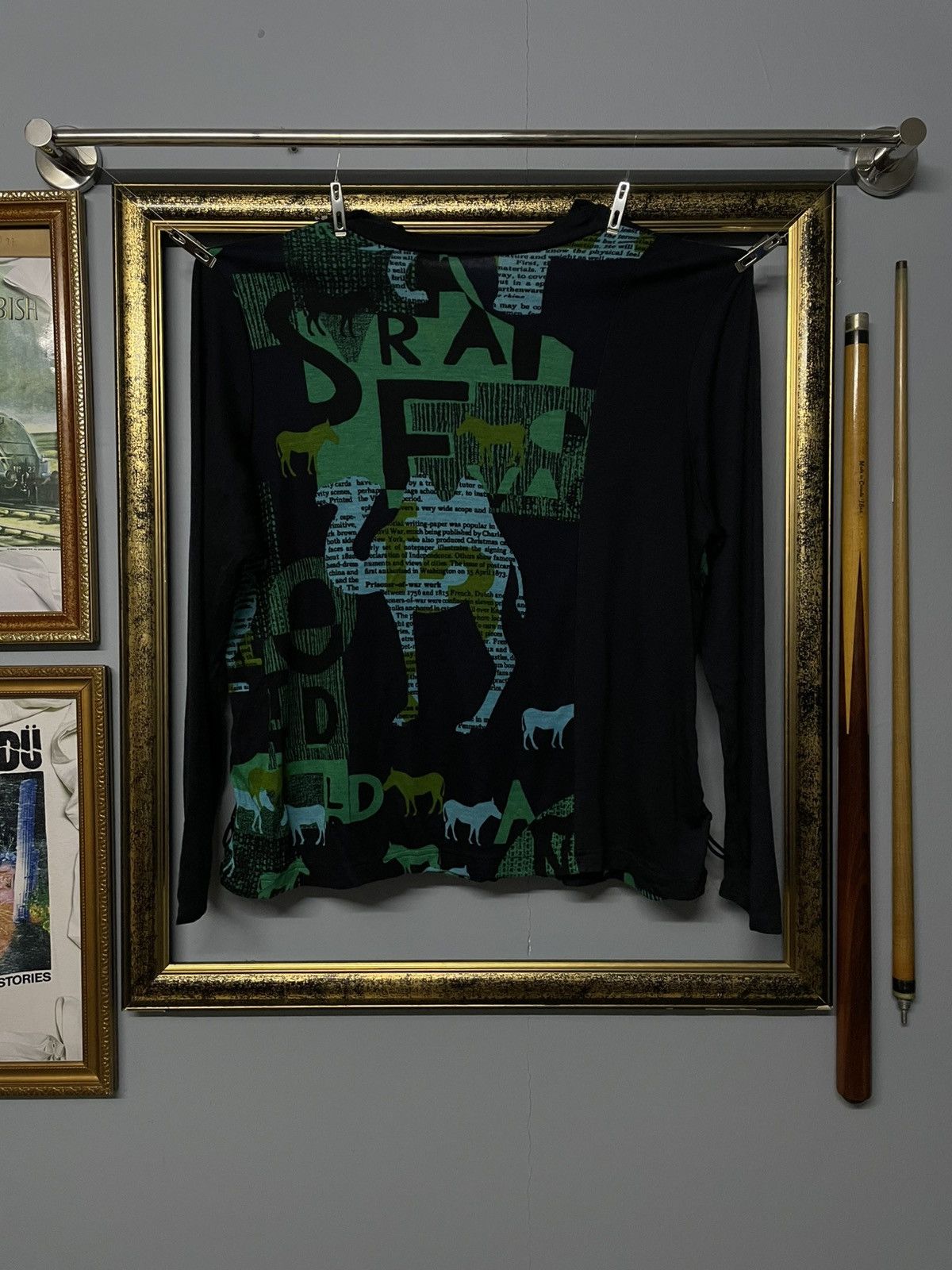 Beauty Beast Vintage Japan Designer Trois Onze Cinq Poem Art Longsleeve Size US M / EU 48-50 / 2 - 7 Thumbnail