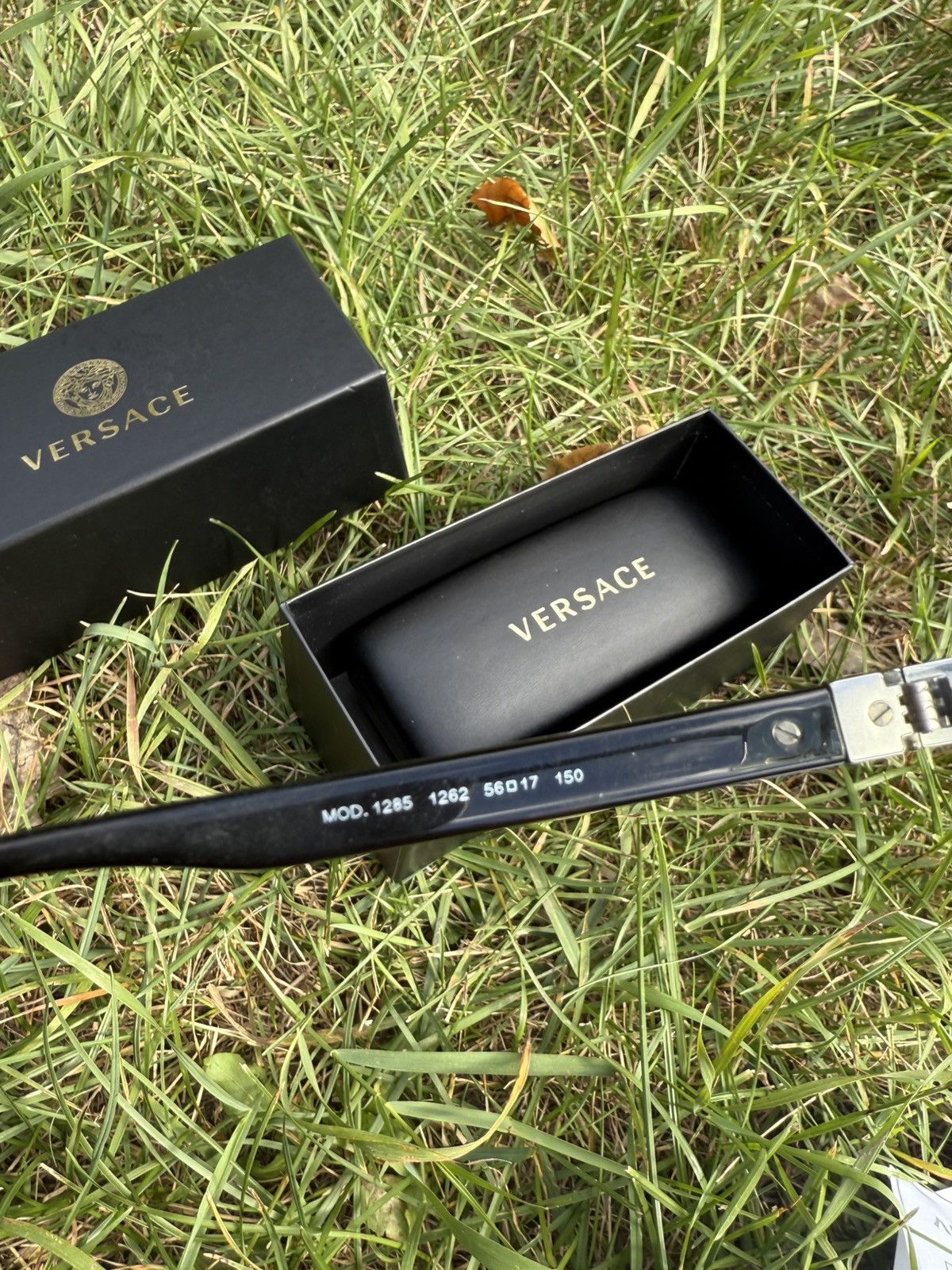 Versace new VERSACE eyeglasses black frame Size ONE SIZE - 14 Thumbnail