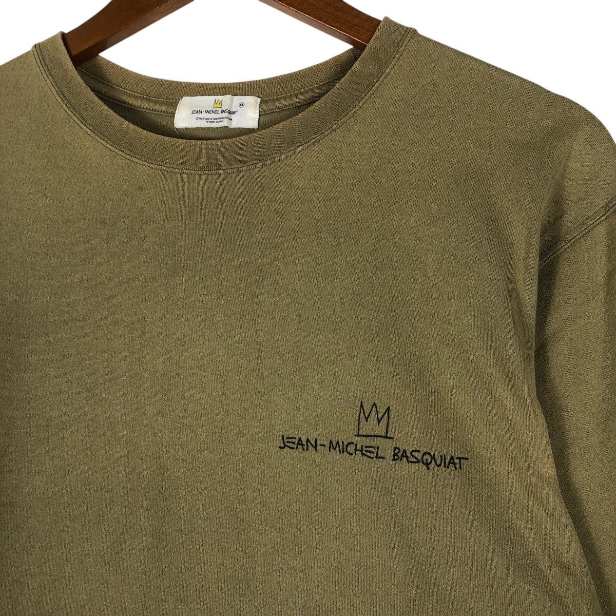 Jean-Michel Basquiat JMB Jean-Michel Basquiat Art Printed Longsleeve Shirt Size US M / EU 48-50 / 2 - 4 Thumbnail