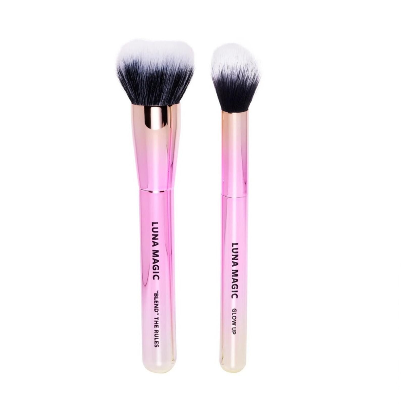 Other LUNA MAGIC / Face Brush Duo Set / Makeup Brushes Size ONE SIZE - 1 Thumbnail