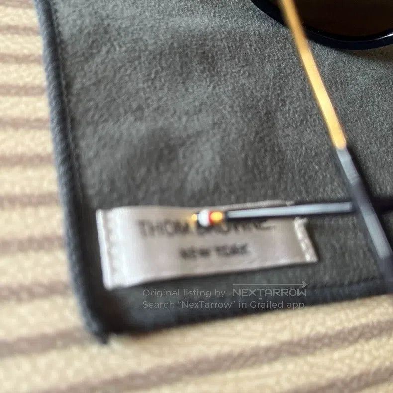 Thom Browne Thom Browne Navy blue sunglasses Size ONE SIZE - 3 Thumbnail