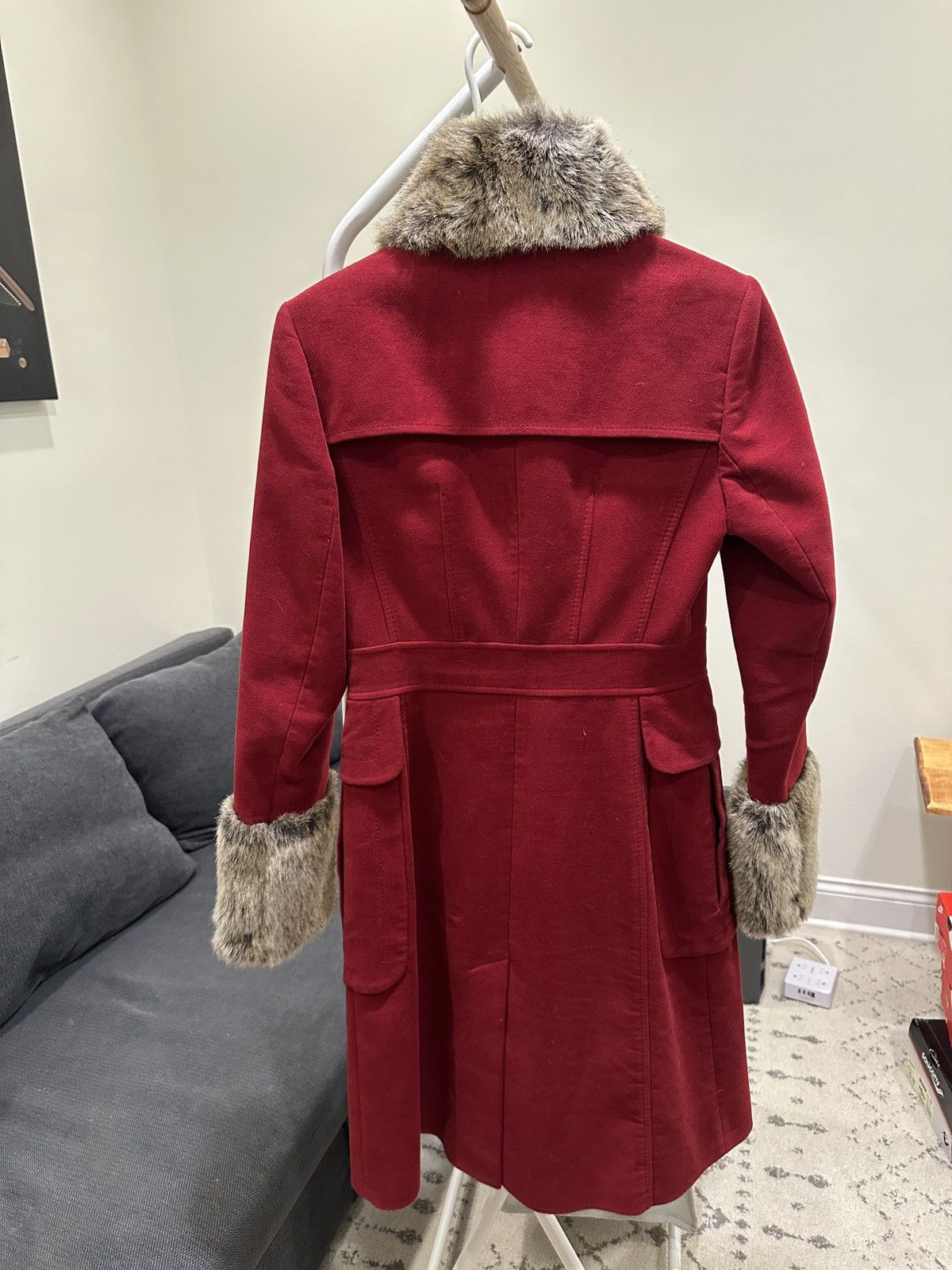 Karen Millen Karen Millen Military Coat Size S / US 4 / IT 40 - 2 Thumbnail