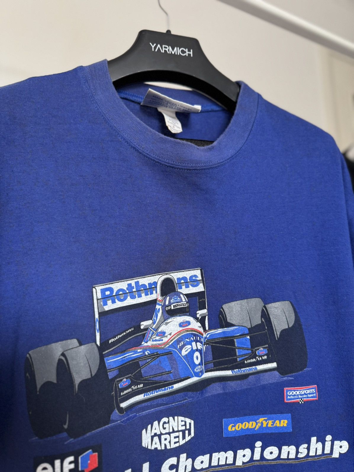 Formula 1 Vintage Formula Uno 1 Racing Tee Size US L / EU 52-54 / 3 - 4 Thumbnail