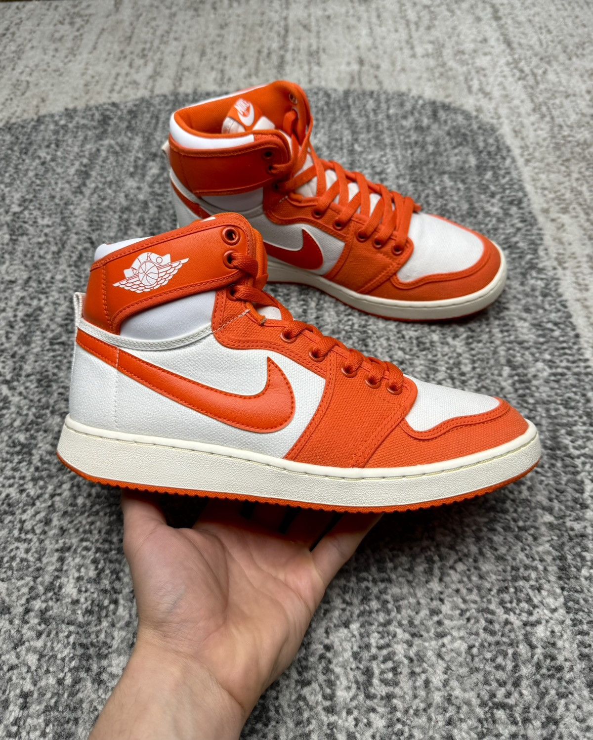 Jordan Brand Jordan 1 Retro AJKO Rush Orange Size US 9 / EU 42 - 1 Thumbnail