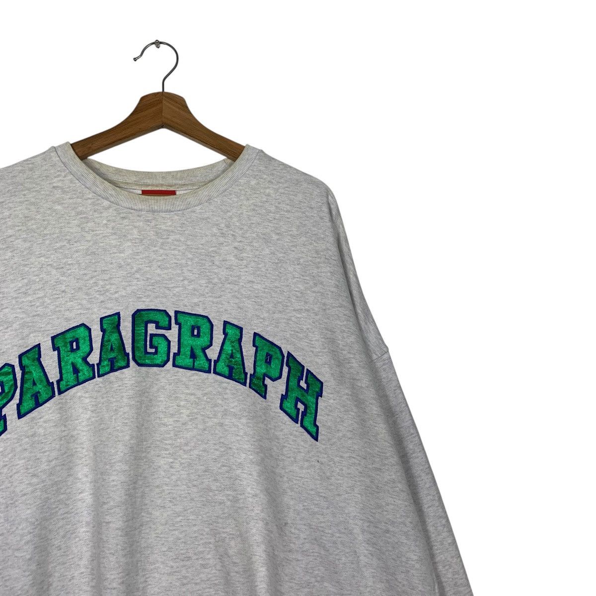 Japanese Brand Paragraph Big Logo Crewneck Sweatshirt Size US M / EU 48-50 / 2 - 5 Thumbnail