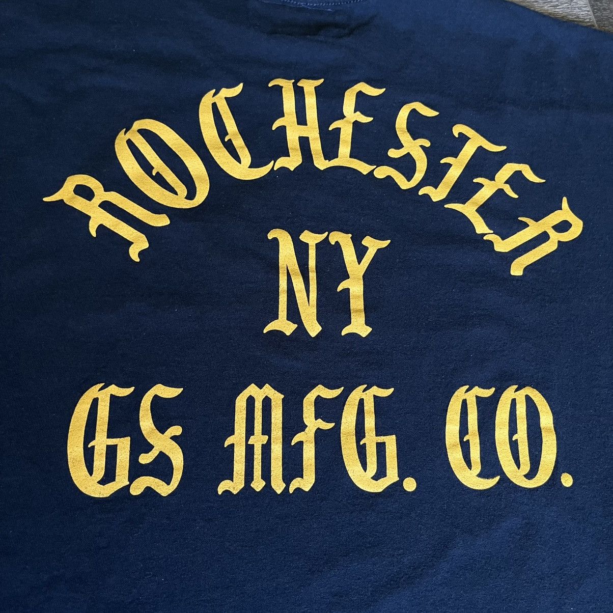 Vintage Vintage Style Golden Supply & Mfg Co. Rochester NY Logo Tee Size US XXL / EU 58 / 5 - 7 Thumbnail