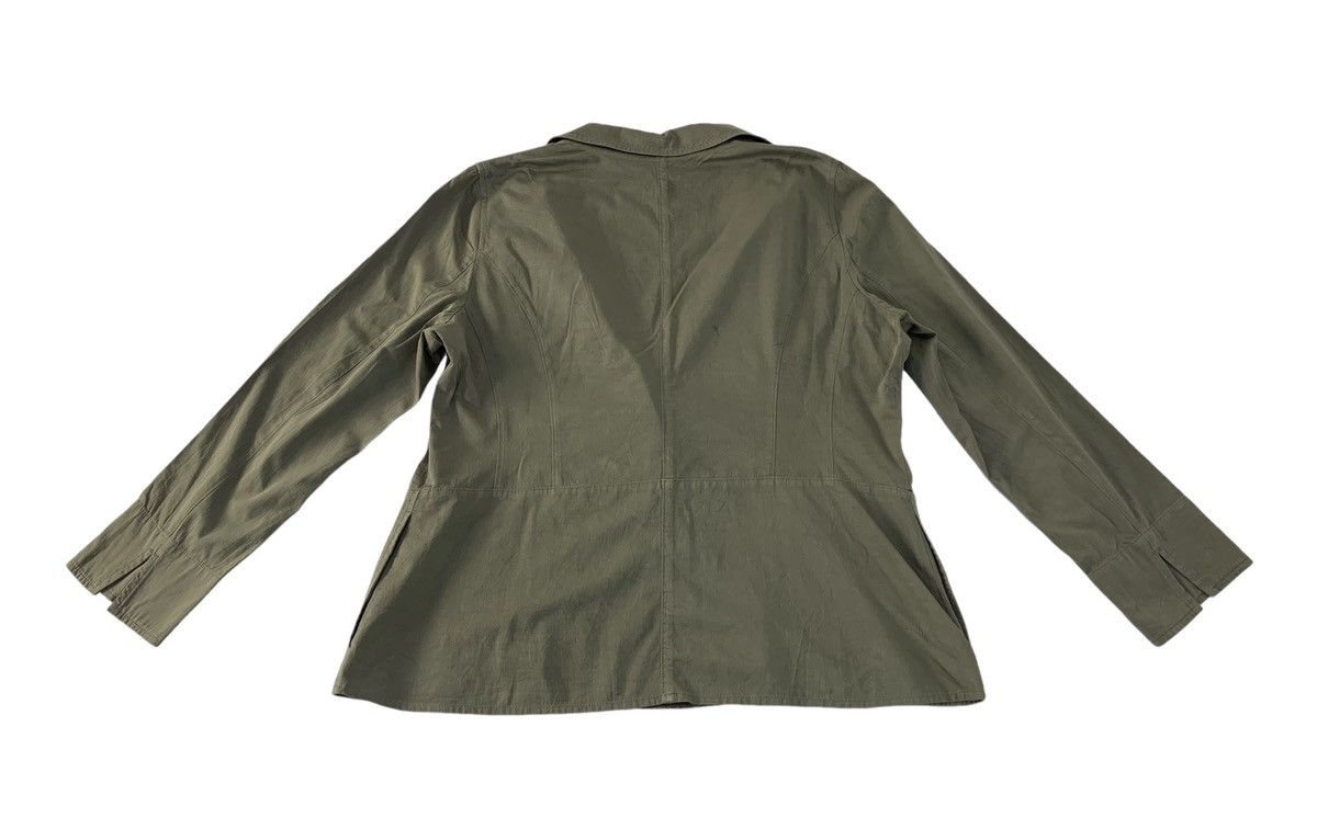 Hiroko Koshino Homme Hiroko Bis Hiroko Koshino Full Button Trench Jacket Size L / US 10 / IT 46 - 8 Thumbnail
