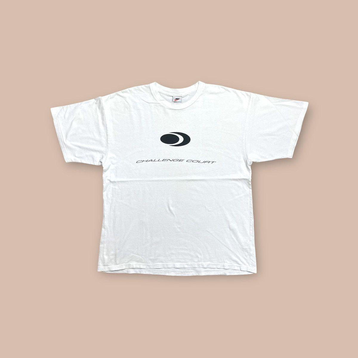 Nike Vintage 90's Nike Challenge Court Tee Size US L / EU 52-54 / 3 - 1 Thumbnail