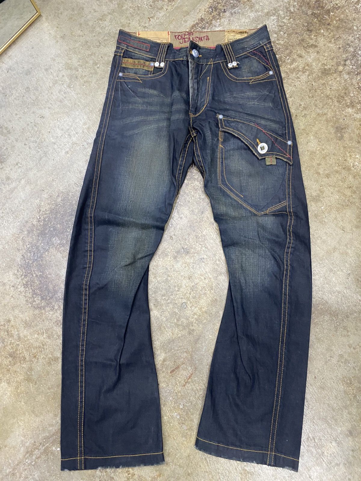 If Six Was Nine × Japanese Brand Tough Jeansmith jeans Size US 32 / EU 48 - 1 Thumbnail