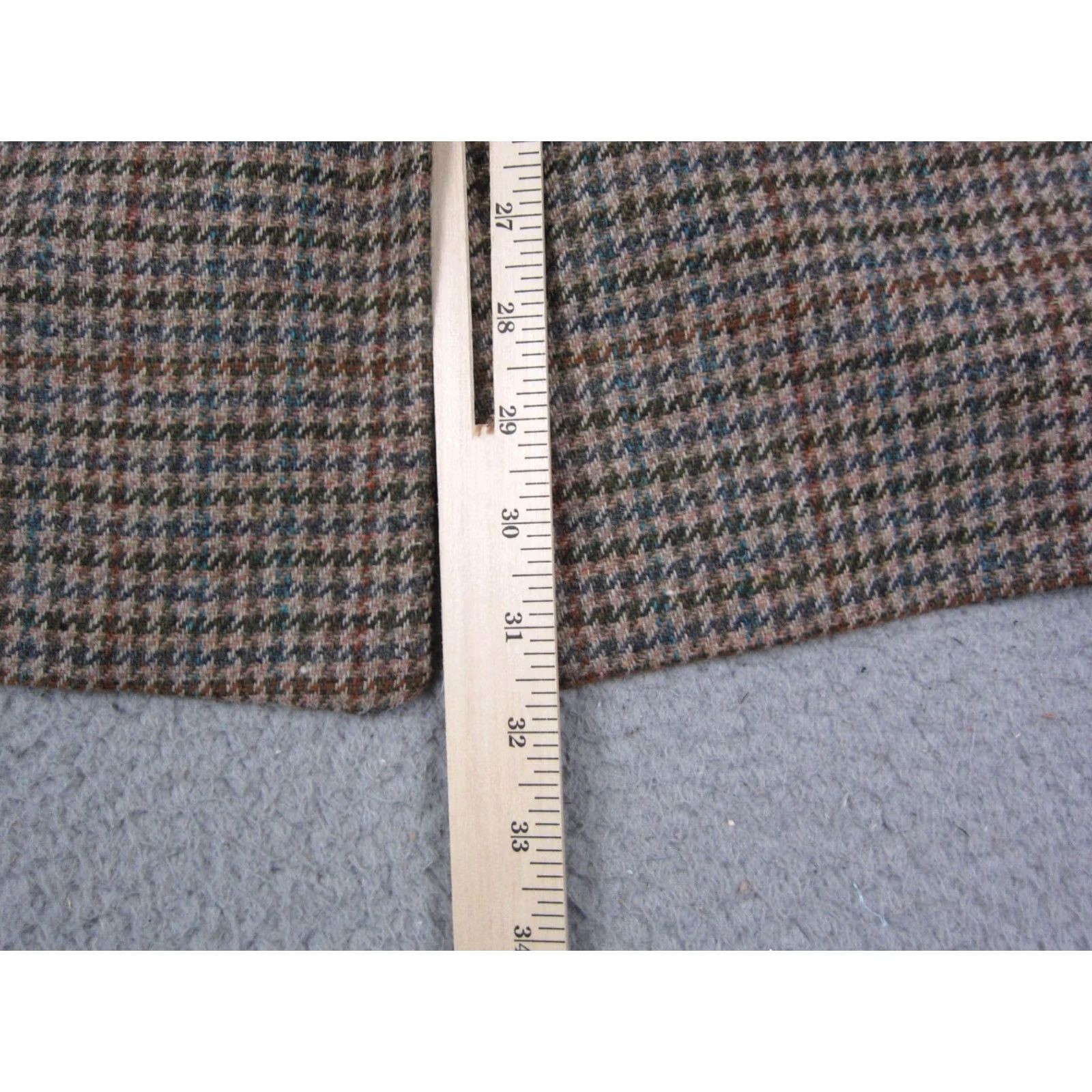 Eddie Bauer VINTAGE Eddie Bauer Jacket Womens 40 Large Brown Herringbone Tweed Blazer 90s USA Made Size L / US 10 / IT 46 - 6 Thumbnail