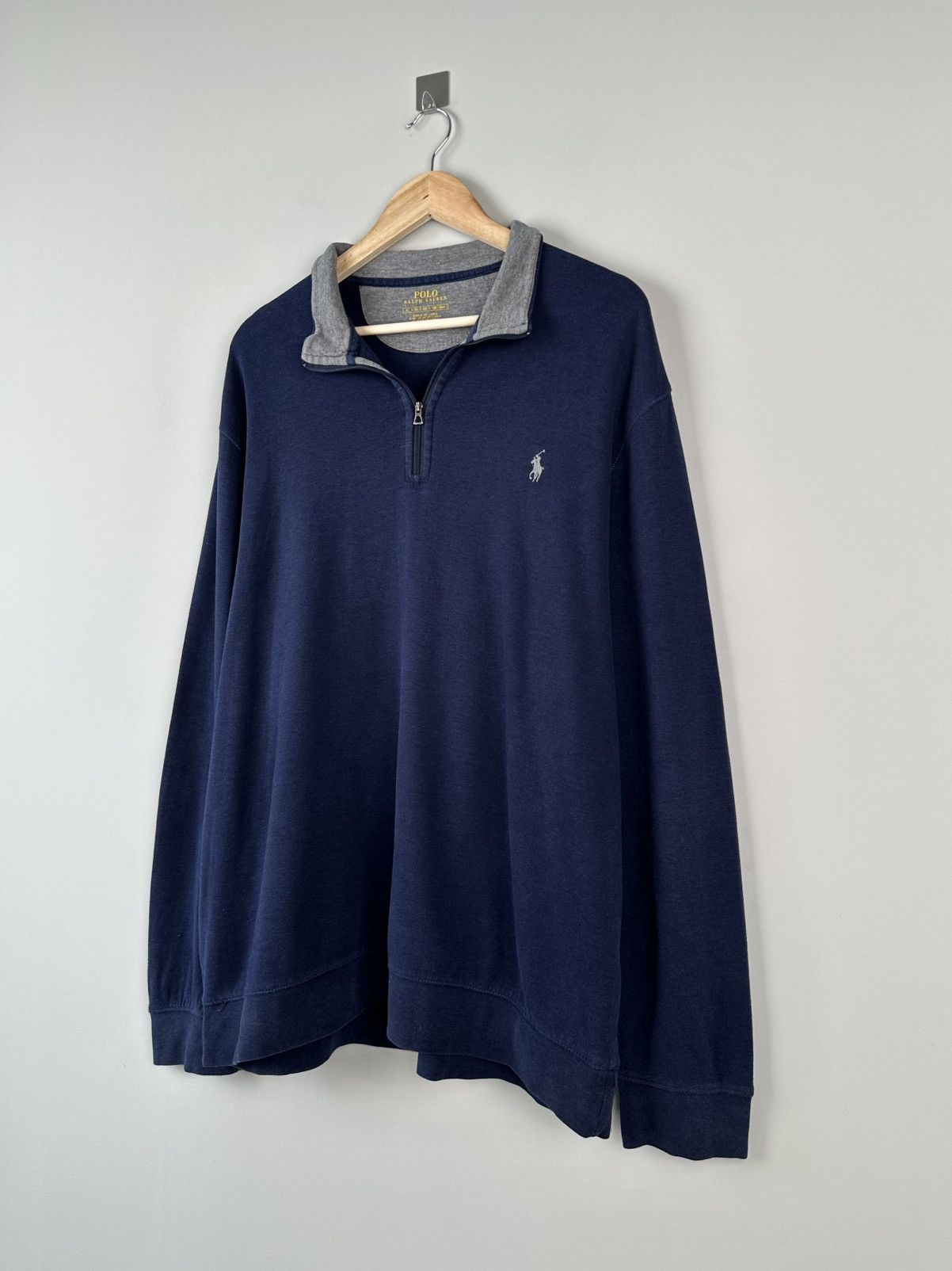 Polo Ralph Lauren Vintage Y2k Polo Ralph Lauren 1/4 Zip Sweater Size US XL / EU 56 / 4 - 2 Thumbnail