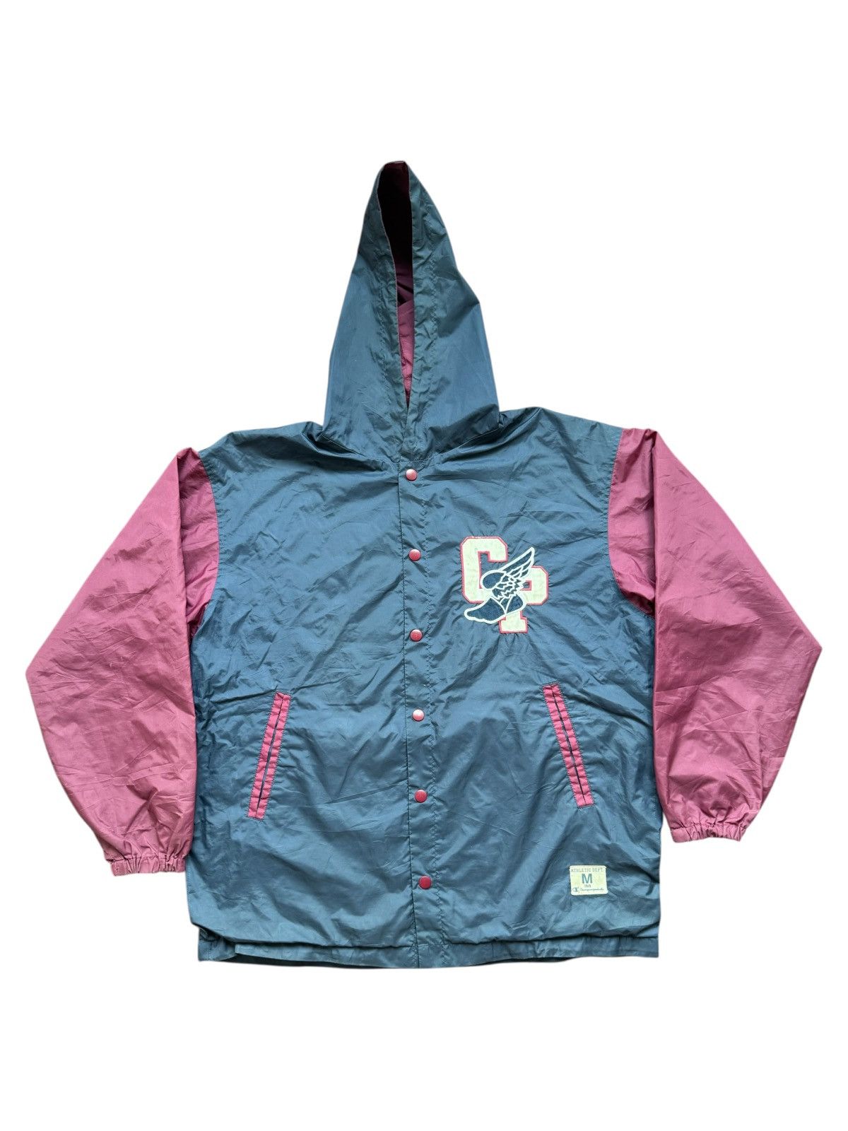 Champion VERY RARE VINTAGE JACKET CHAMPION WINGS STADIUM RUNNING MAN Size US M / EU 48-50 / 2 - 1 Thumbnail