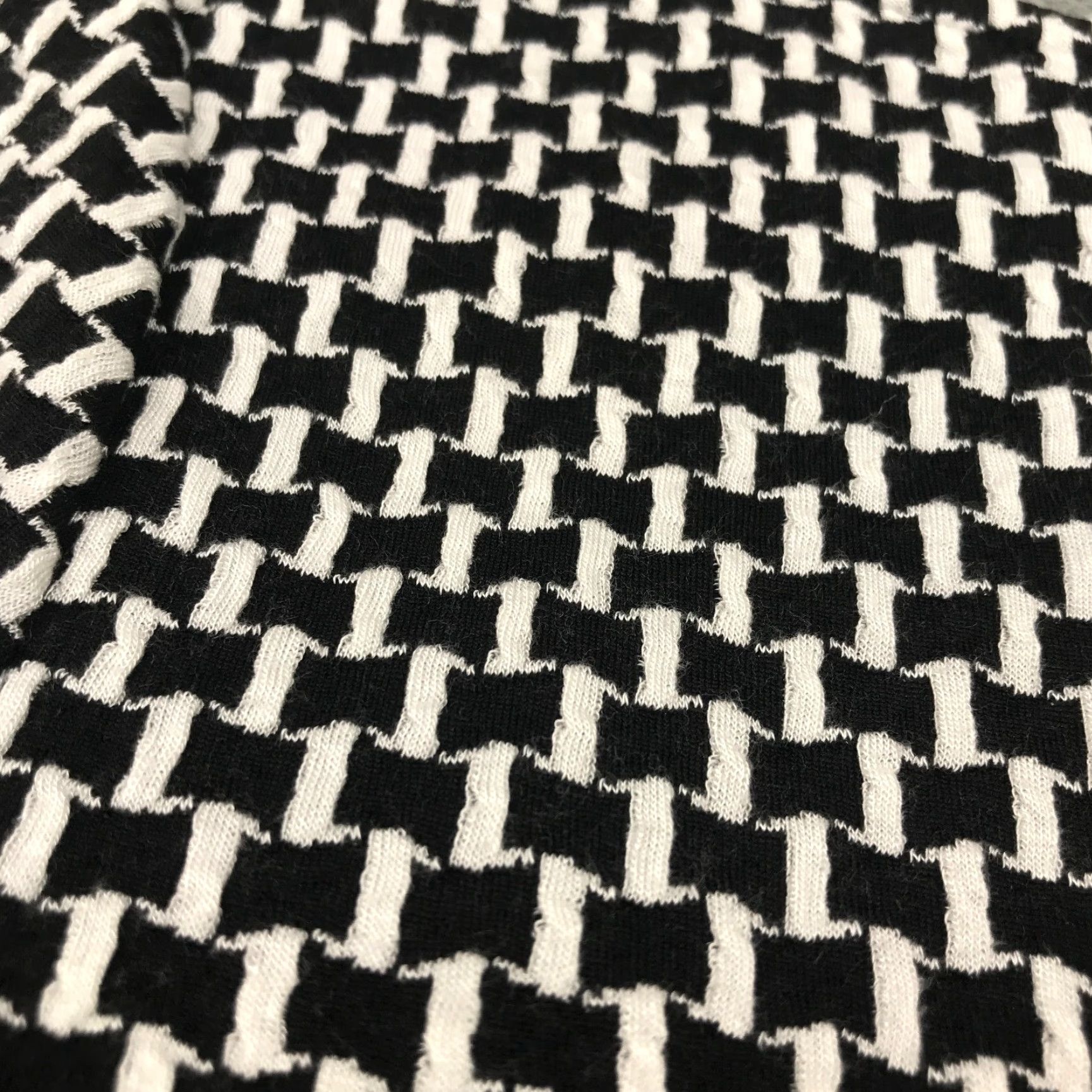 Venus Venus Dress Womens Geometric Pockets Half Sleeve Knee Length Black White XS S M L Size S / US 4 / IT 40 - 5 Thumbnail