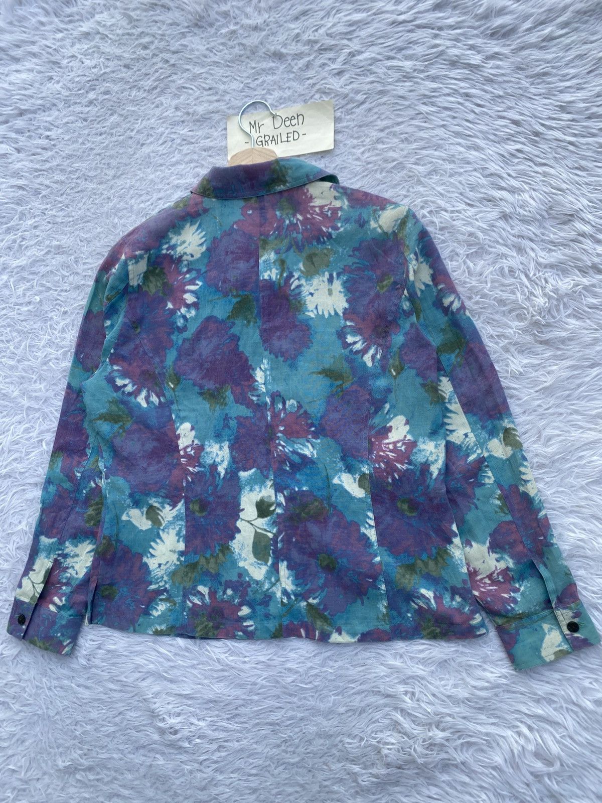 Longchamp Rare Longchamp Tie Dye Shirt Size M / US 6-8 / IT 42-44 - 19 Thumbnail