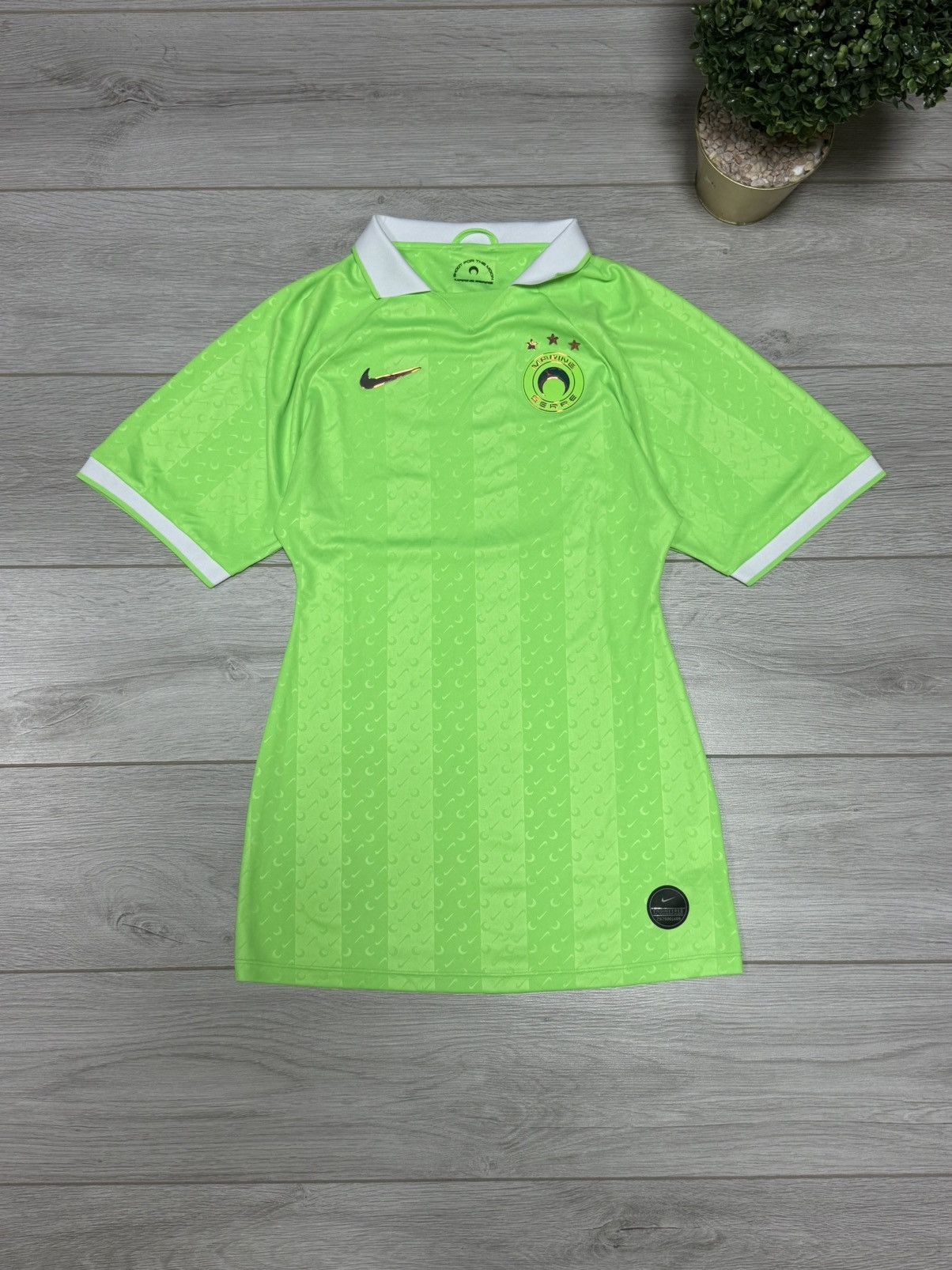 Marine Serre × Nike Nike Marine Sere Mini Jersey Dress Polo Shirt 13 Size S / US 4 / IT 40 - 1 Thumbnail