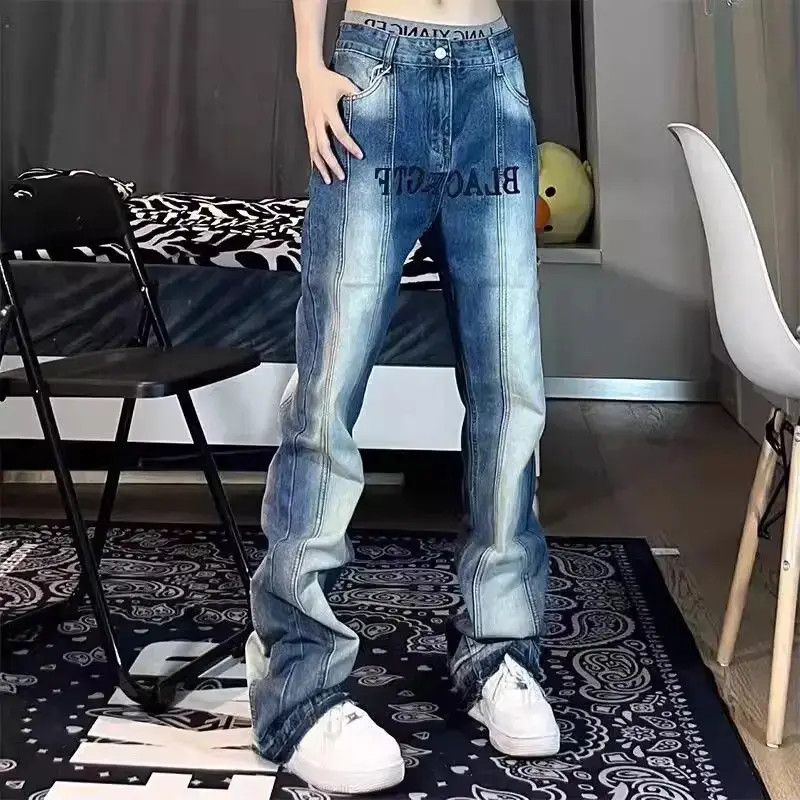 Japanese Brand Washed casual patchwork jeans Size US 32 / EU 48 - 3 Thumbnail
