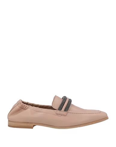 image of Brunello Cucinelli O1W1Db10524 Loafers In Light Brown, Women's (Size 11)