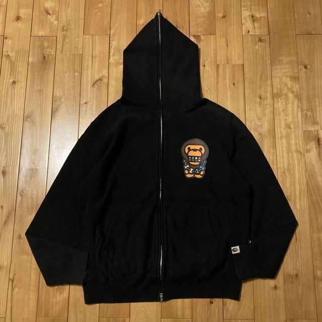 Bape BAPE Milo Full Zip Hoodie a bathing ape NIGO Size US M / EU 48-50 / 2 - 2 Thumbnail