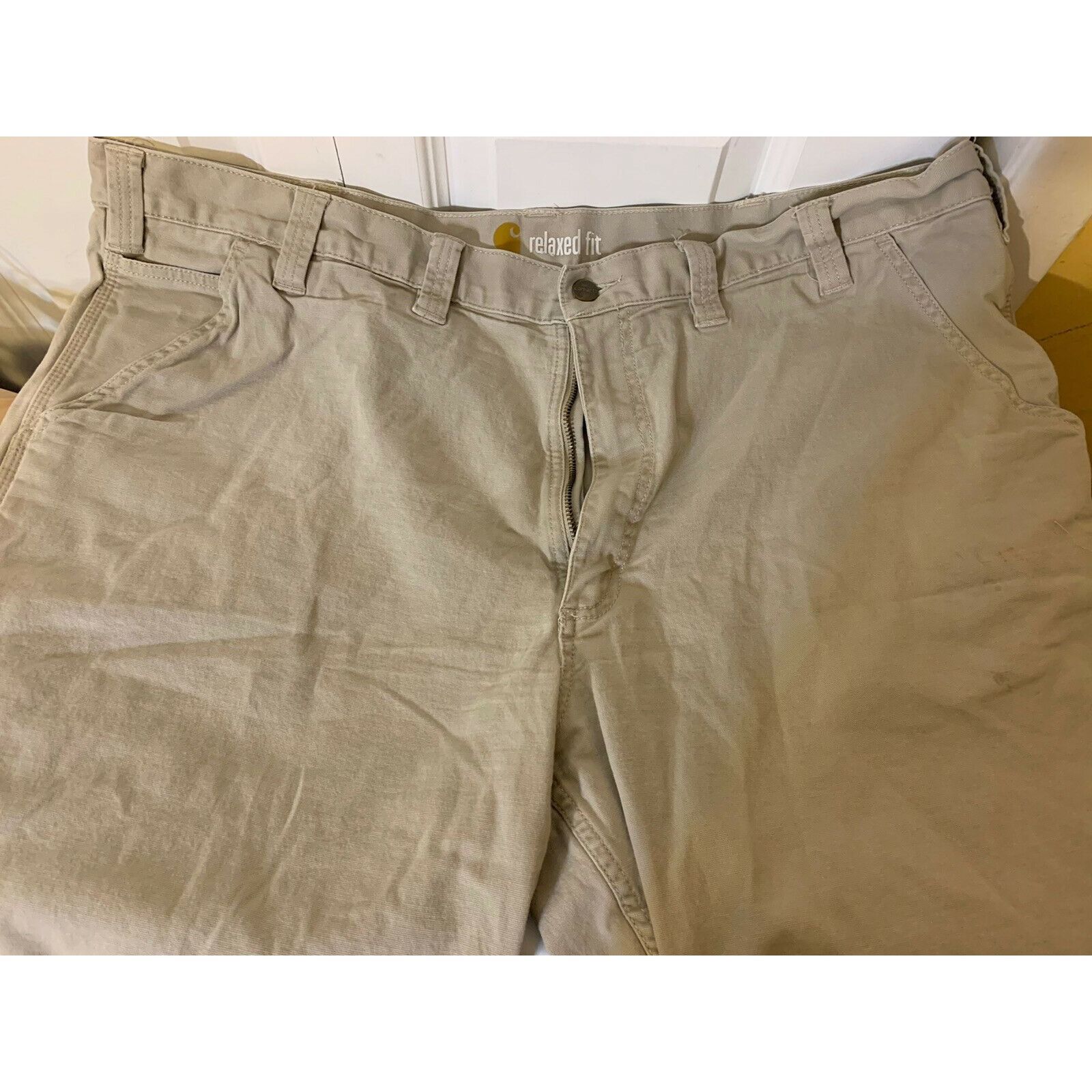 Carhartt Carhartt Shorts Men's Sz 44 Canvas Phone Pocket Utility Work Size US 44 / EU 60 - 1 Thumbnail