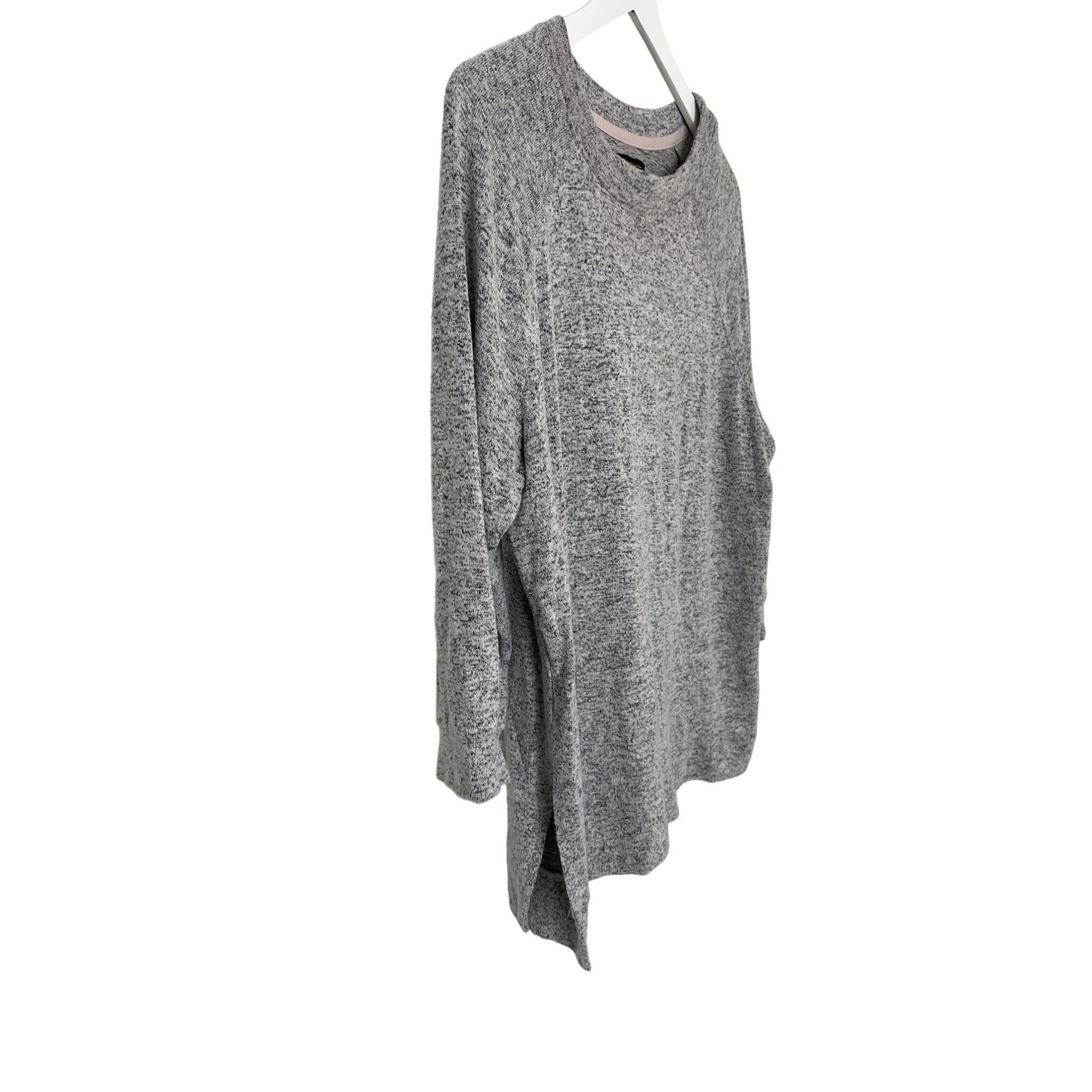 Donna Karan Donna Karan Sleepwear Heather Grey Sweater Top Size S / US 4 / IT 40 - 4 Thumbnail