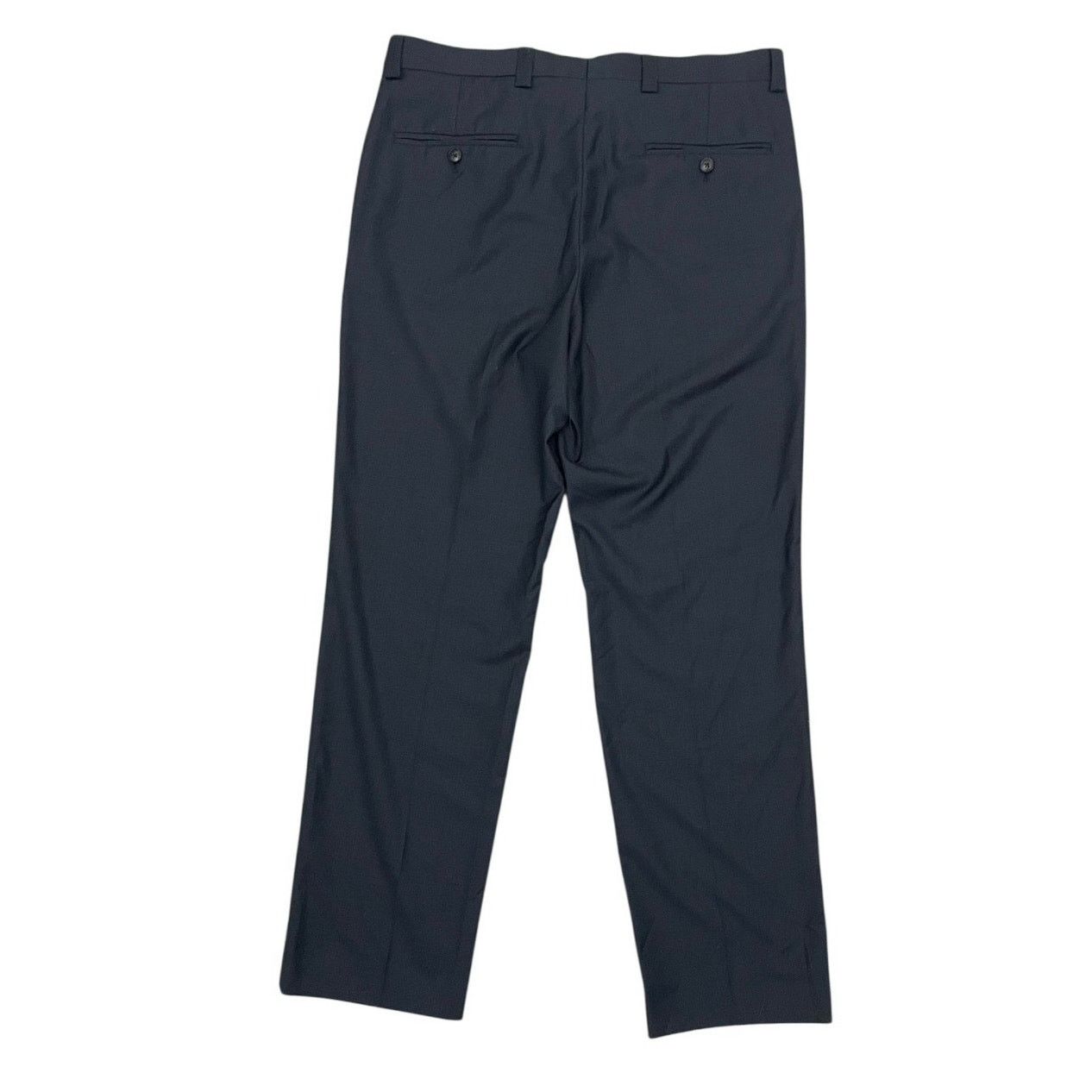 Pronto Uomo Pronto Uomo Mens Flat Front Straight Leg Dress Pants Size 34S - 4 Thumbnail