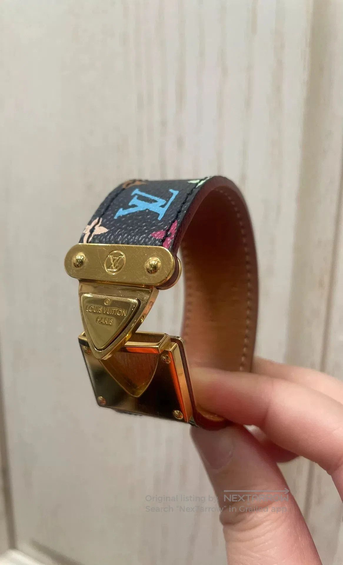 Louis Vuitton Louis Vuitton Black Multicolor Bracelet S. Size ONE SIZE - 2 Thumbnail