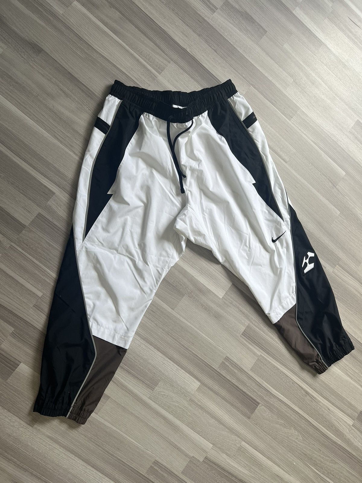 image of Acronym x Nike Woven Pants in White, Men's (Size 34)