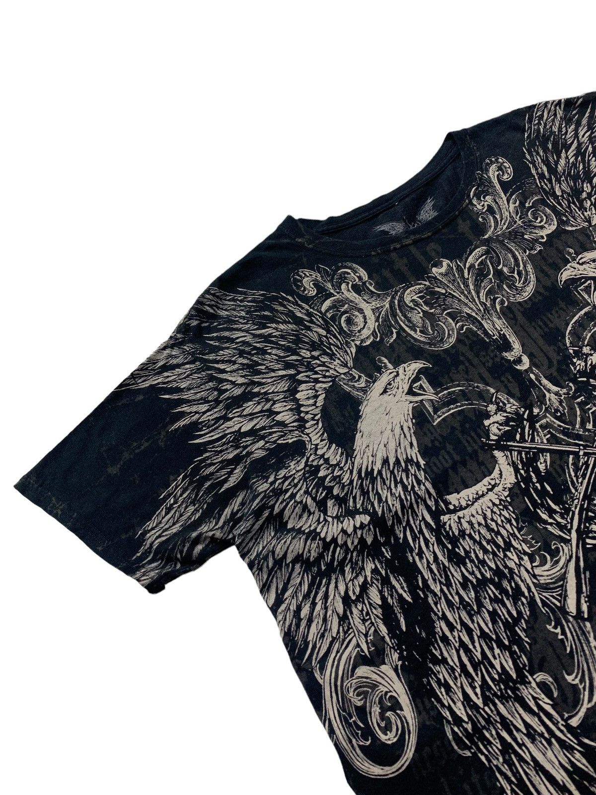 Affliction × Hysteric Glamour × If Six Was Nine Apprime Crazy Goth Poems Affliction style Y2k Tshirt Size US L / EU 52-54 / 3 - 7 Thumbnail