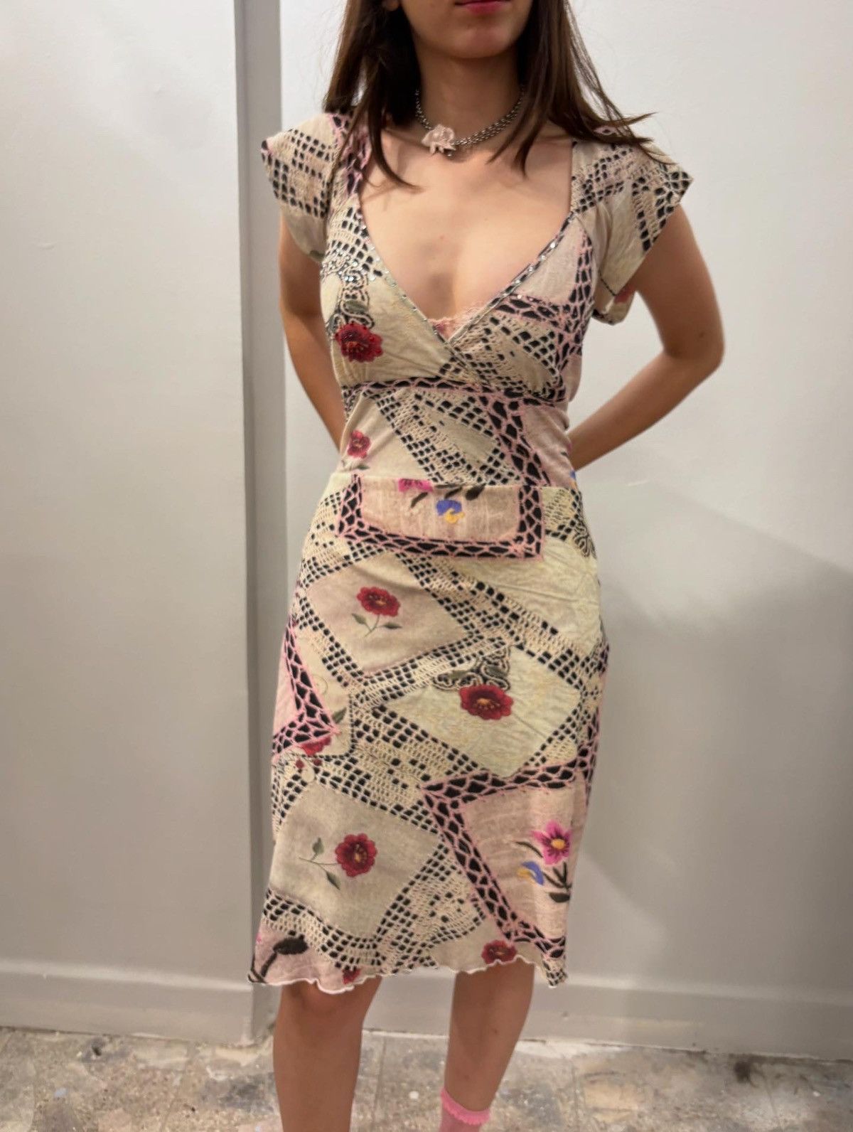 Vintage y2k dress Size L / US 10 / IT 46 - 3 Thumbnail