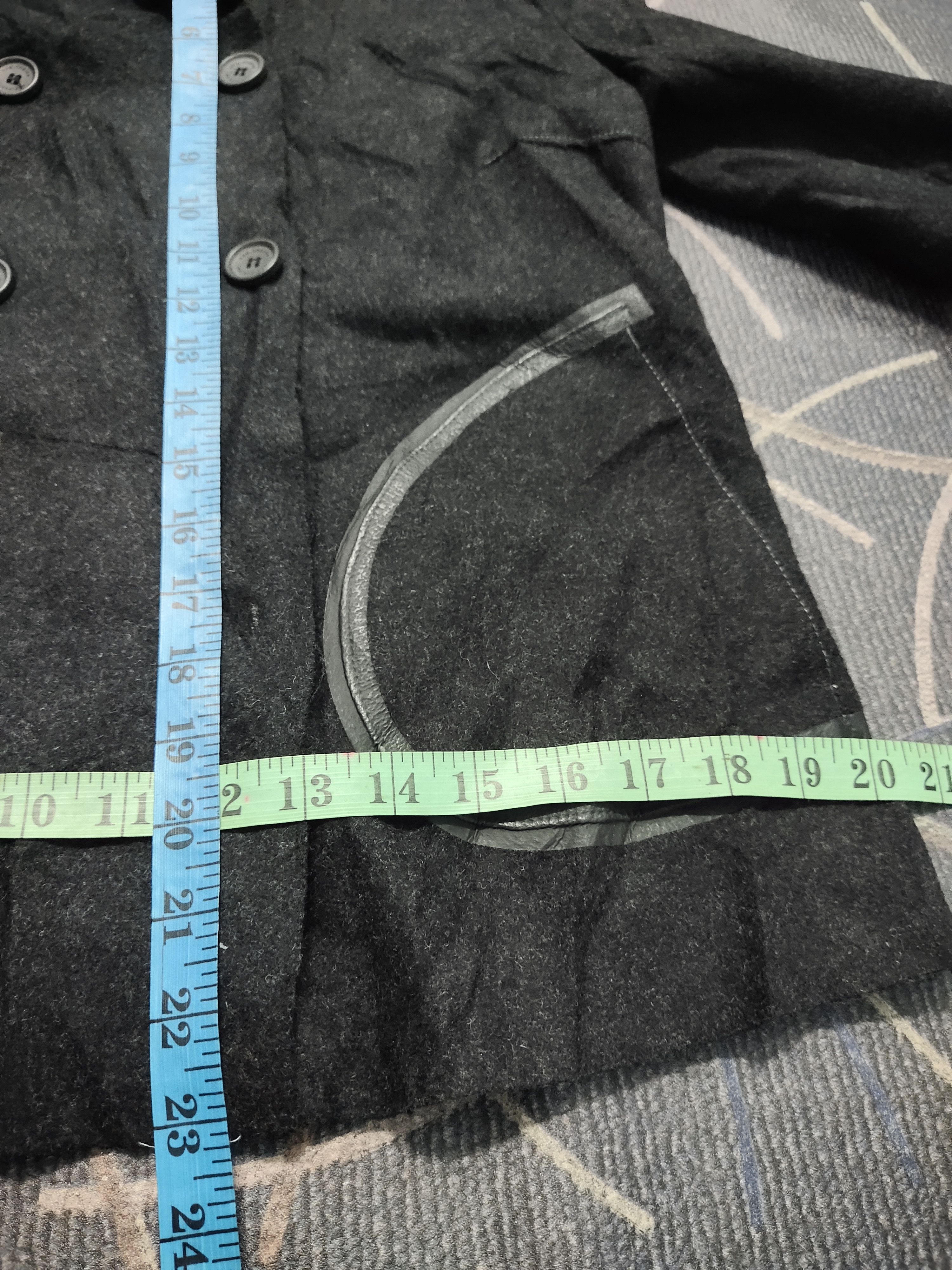 Cop Copine Cop Copine Womens Wool Ride Jacket Size 38/Medium Size XS / US 0-2 / IT 36-38 - 9 Thumbnail