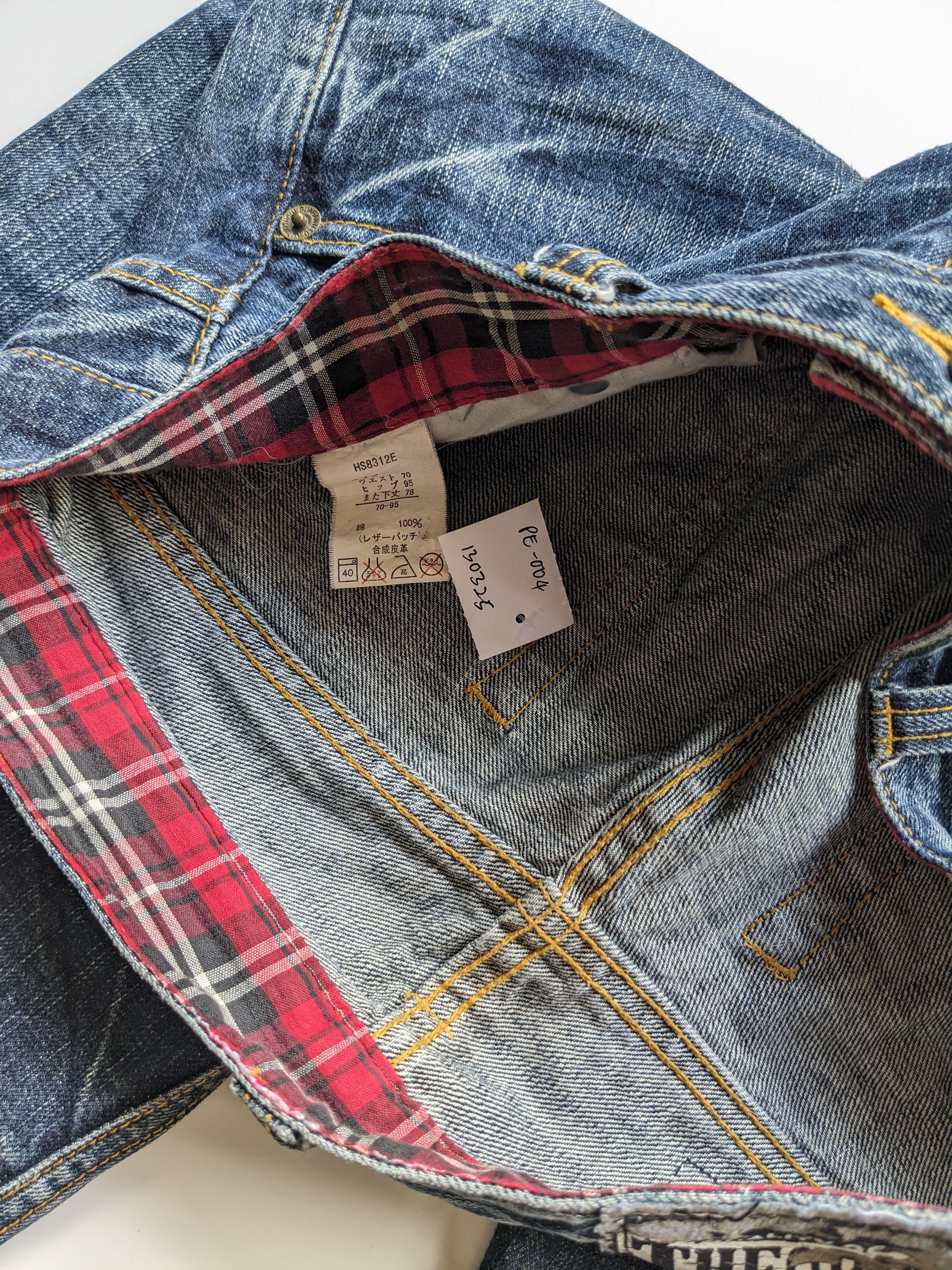 Japanese Brand Theoria Jeans clawmark distressed Size US 32 / EU 48 - 7 Thumbnail