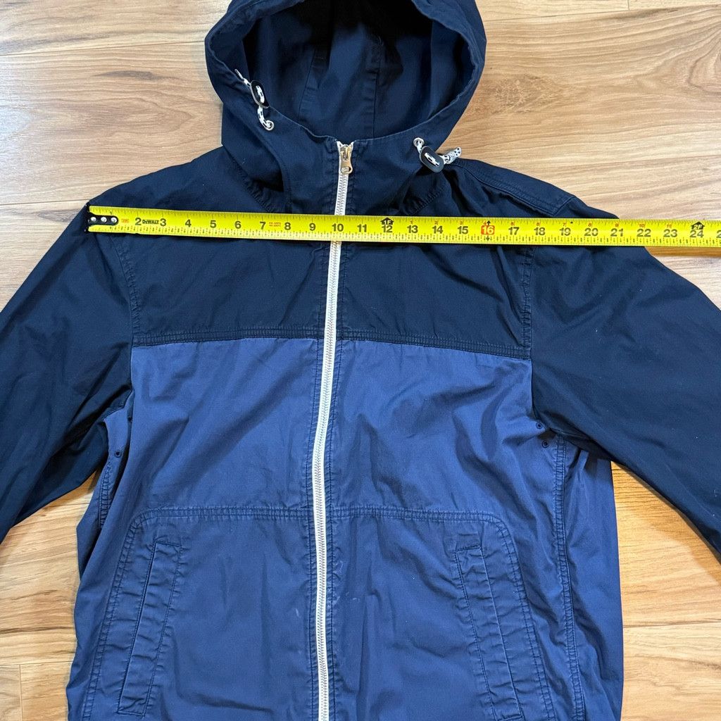 Uniqlo Uniqlo Men’s L Hooded Blue Cotton Zip Jacket Size US L / EU 52-54 / 3 - 4 Thumbnail