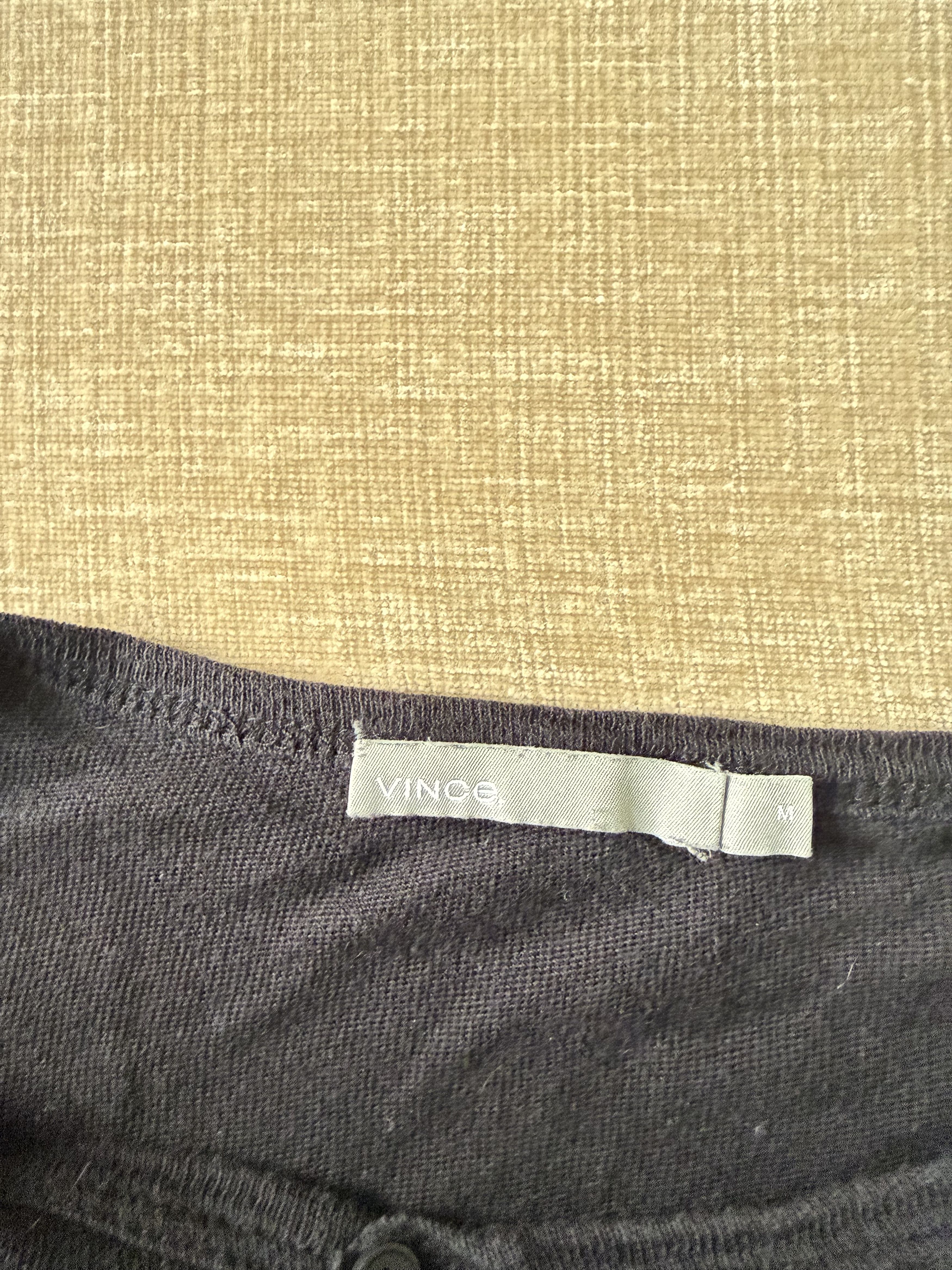 Vince Black Vince Henley Size US M / EU 48-50 / 2 - 5 Thumbnail