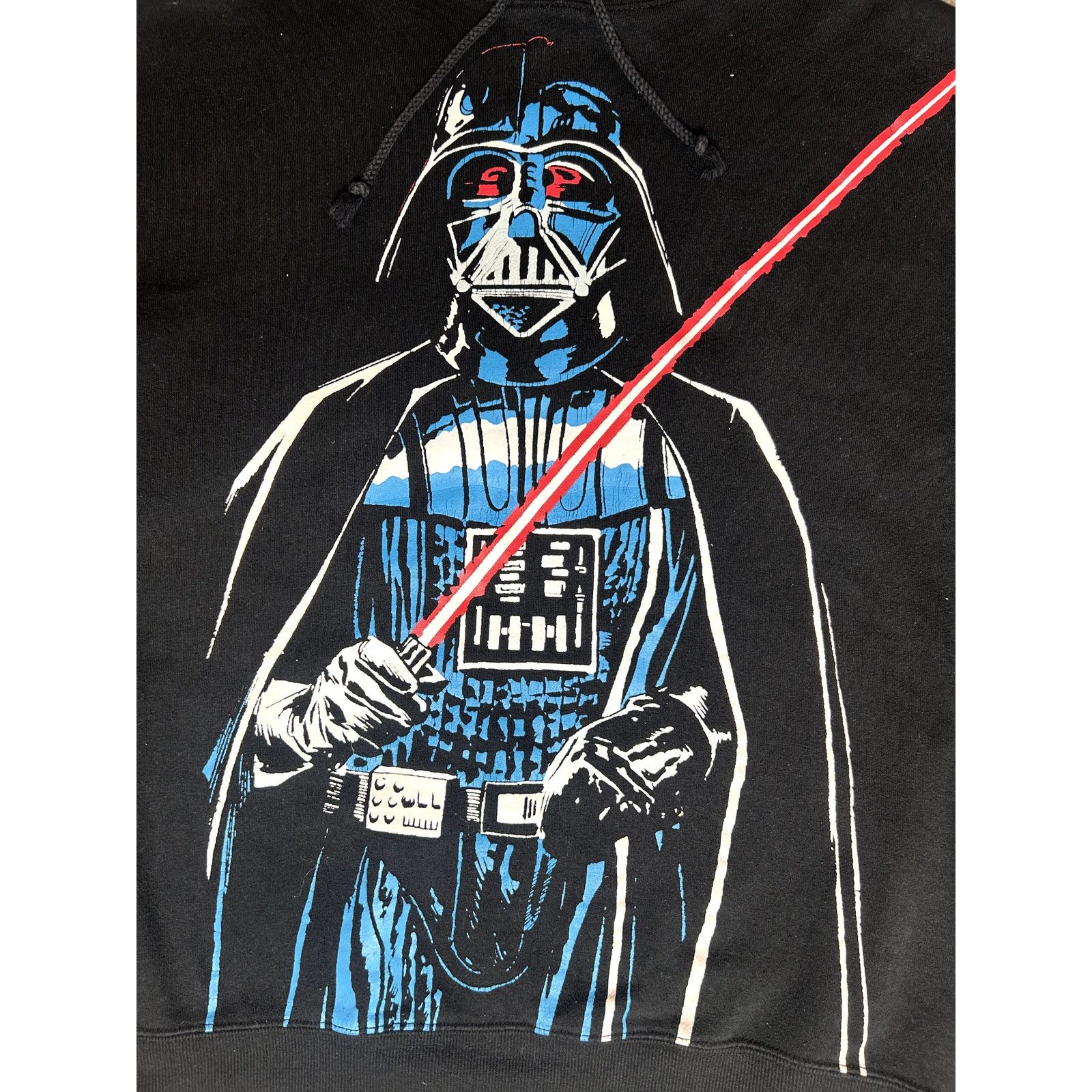Star Wars × Vintage Star Wars Darth Vader Big Print Pullover Hoodie Size US M / EU 48-50 / 2 - 3 Thumbnail