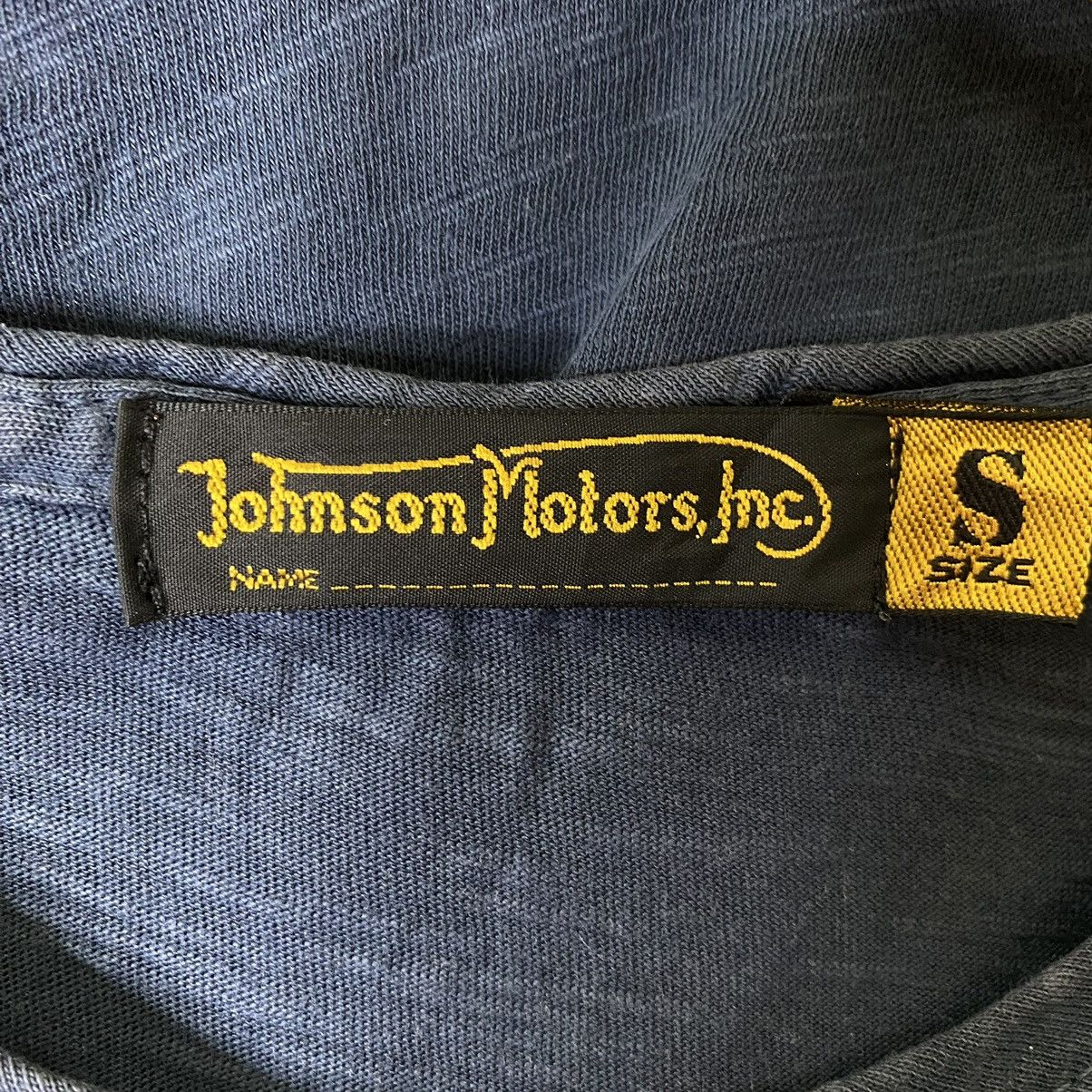 Johnson Motors × Vintage Vintage Johnson Motor T Shirt Made in USA Size US S / EU 44-46 / 1 - 4 Thumbnail