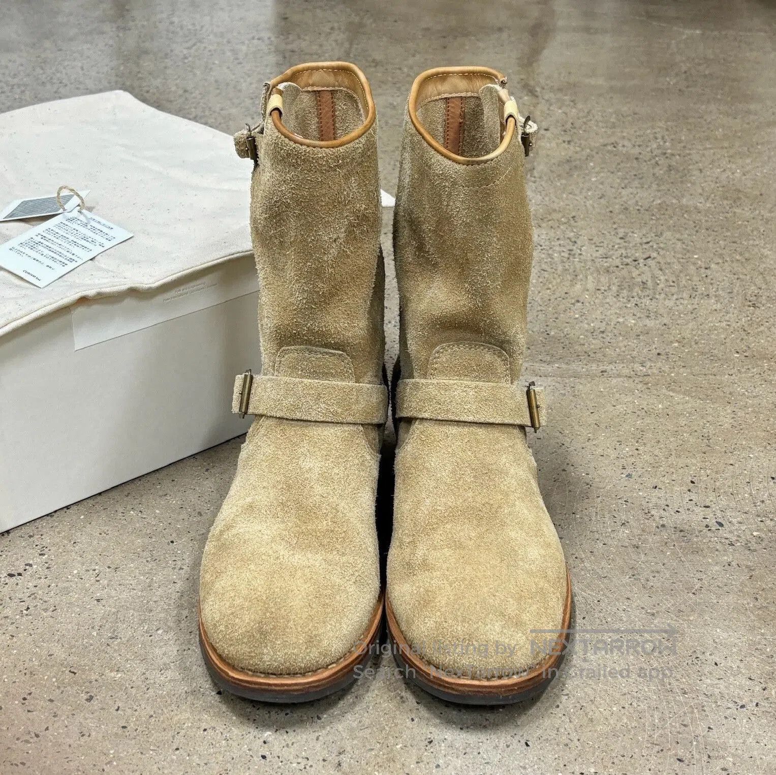 Visvim Visvim T.W.O. Beige Engineer Boots. Size US 10 / EU 43 - 2 Thumbnail
