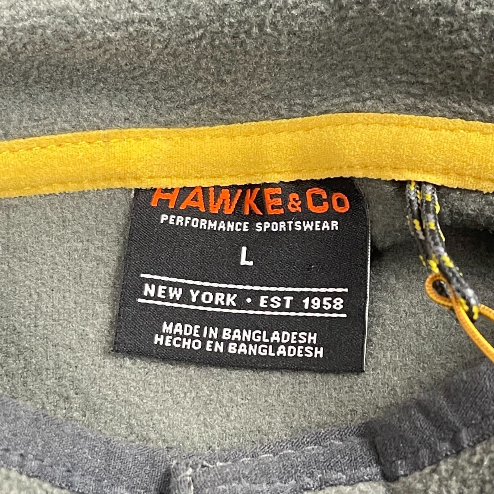 Hawke & Co Hawke & Co Performance FLEECE Henley Sweatshirt NWT Size US L / EU 52-54 / 3 - 3 Thumbnail