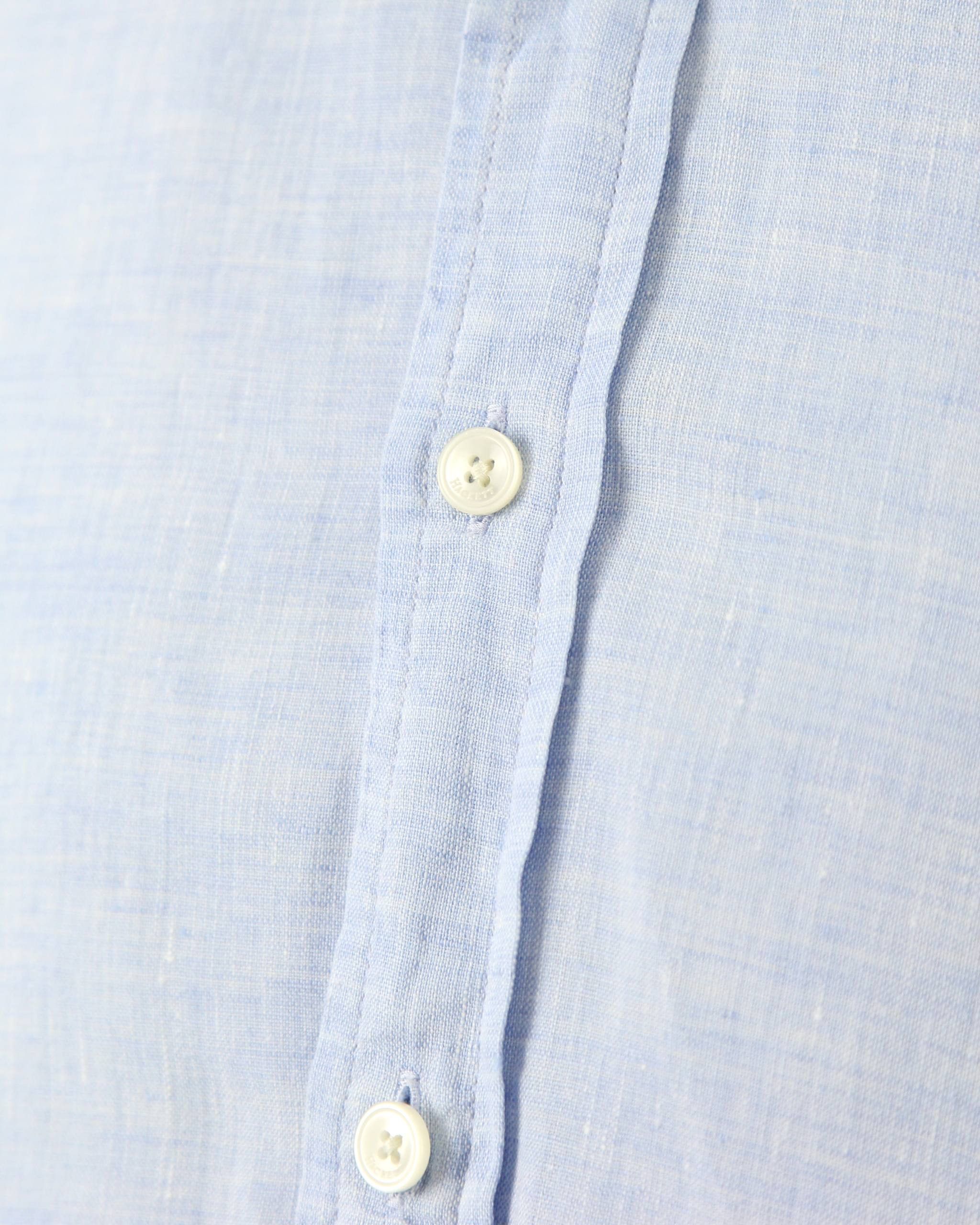 Hackett HACKETT LONDON Linen blue shirt Size US XL / EU 56 / 4 - 5 Thumbnail