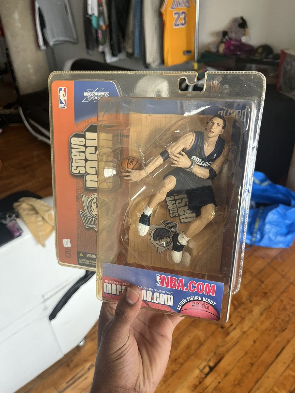 NBA HOF STEVE NASH DALLAS MAVERICKS ACTION FIGURE Size ONE SIZE - 6 Thumbnail