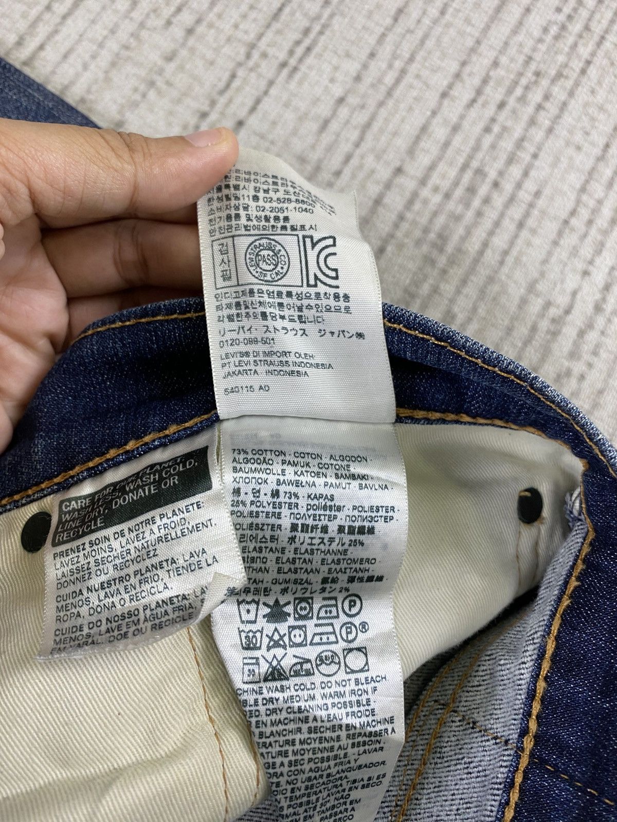 Levi's 🔥Vintage Levis 505 Distressed Denim Jeans Size US 32 / EU 48 - 13 Thumbnail