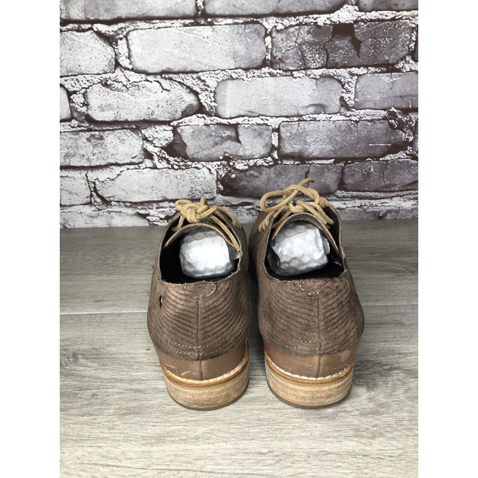 Caterpillar Caterpillar TALLY Corduroy Mauve Peppercorn Leather Low Top Size US 9.5 / IT 39.5 - 4 Thumbnail