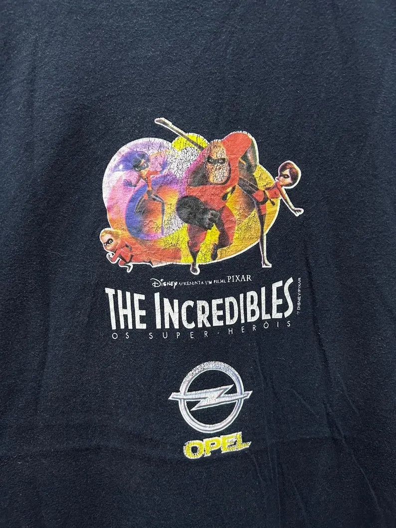 Vintage Vintage 2000s The Incredibles tshirt size L Size US L / EU 52-54 / 3 - 3 Thumbnail
