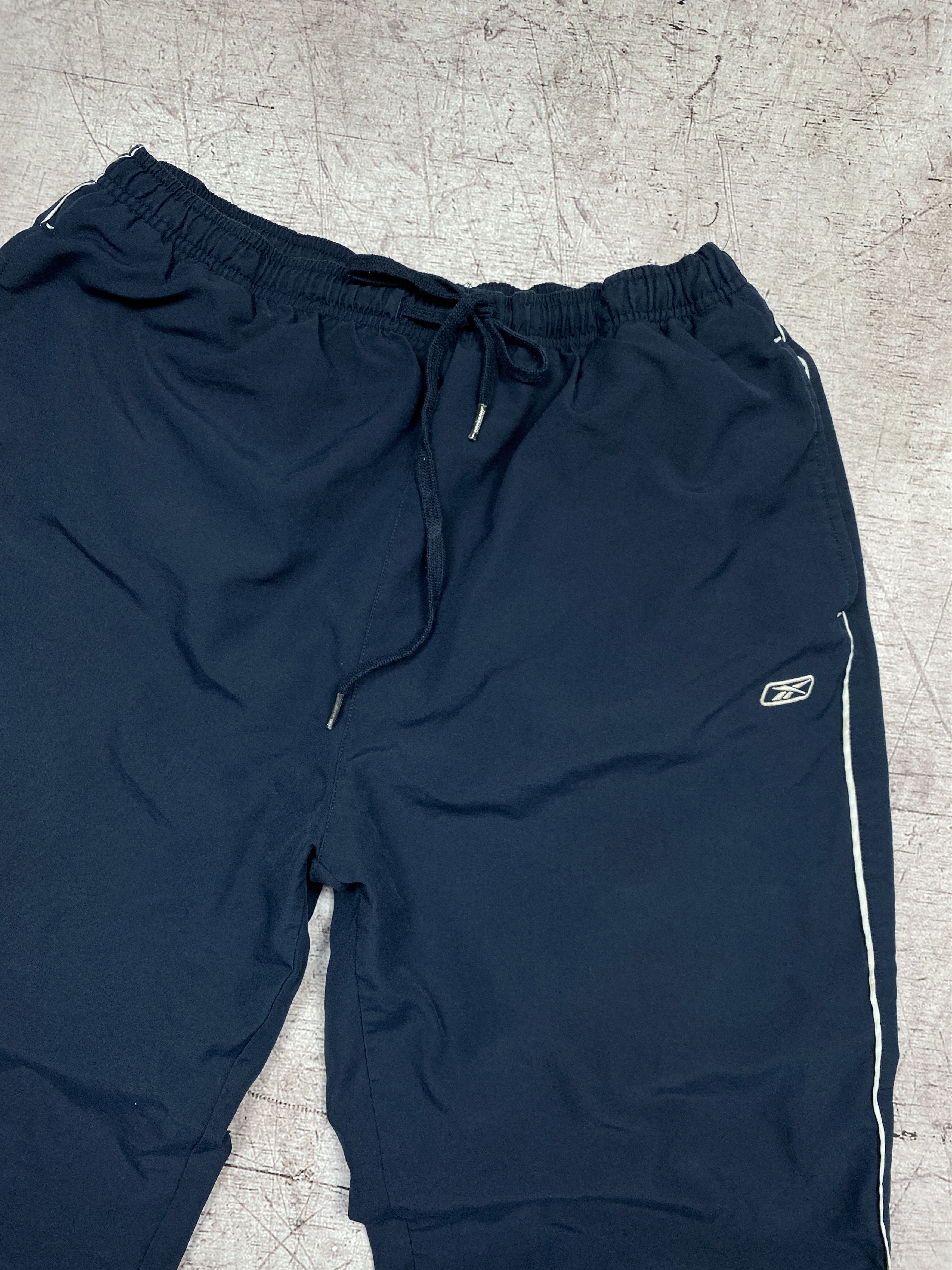 Reebok × Vintage Reebok Vintage Mens Nylon Track Pants Y2K Size US 34 / EU 50 - 5 Thumbnail