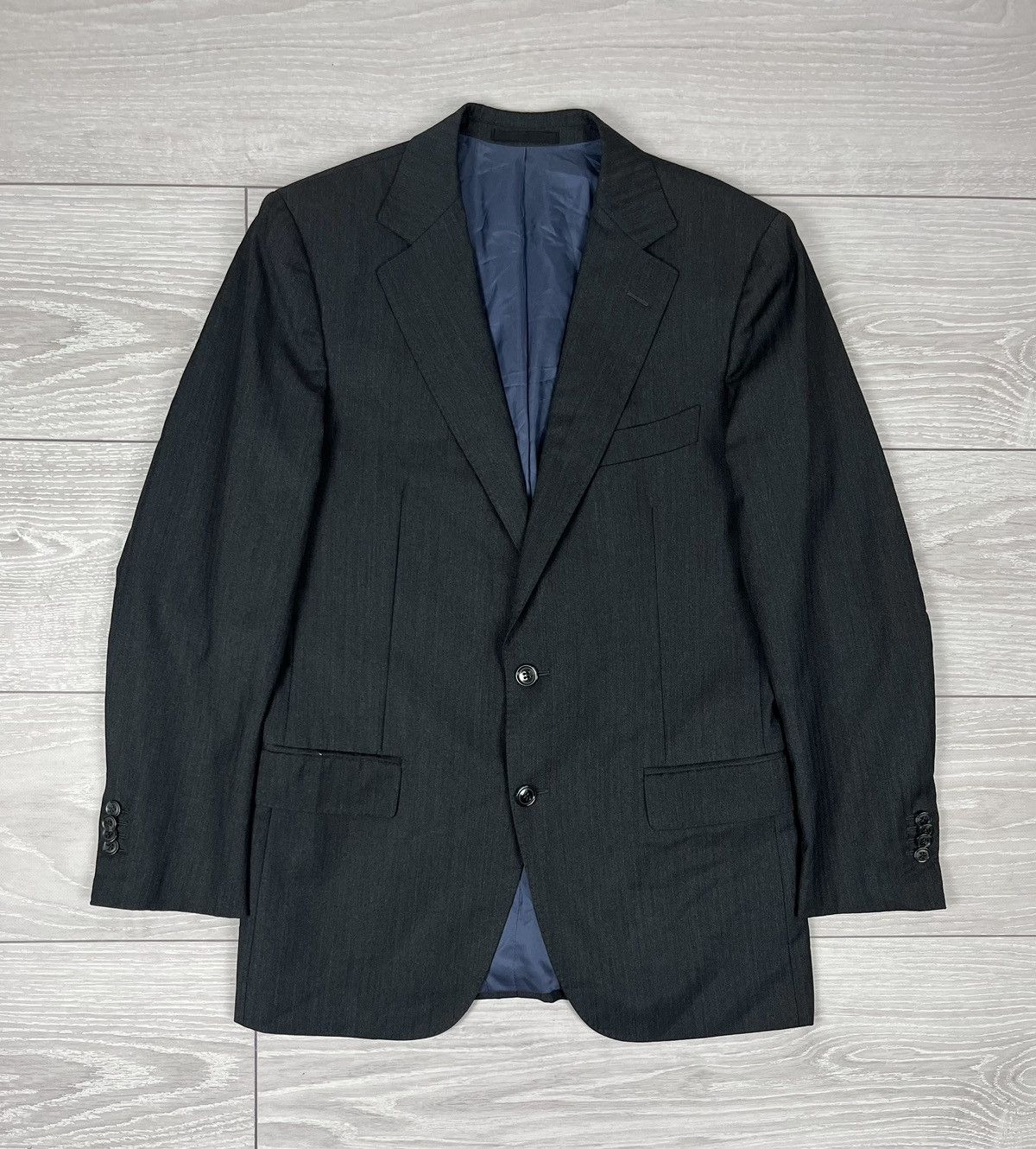 Suitsupply Suitsupply Grey Wool Two Buttons Blazer Jacket Size 44R - 1 Thumbnail