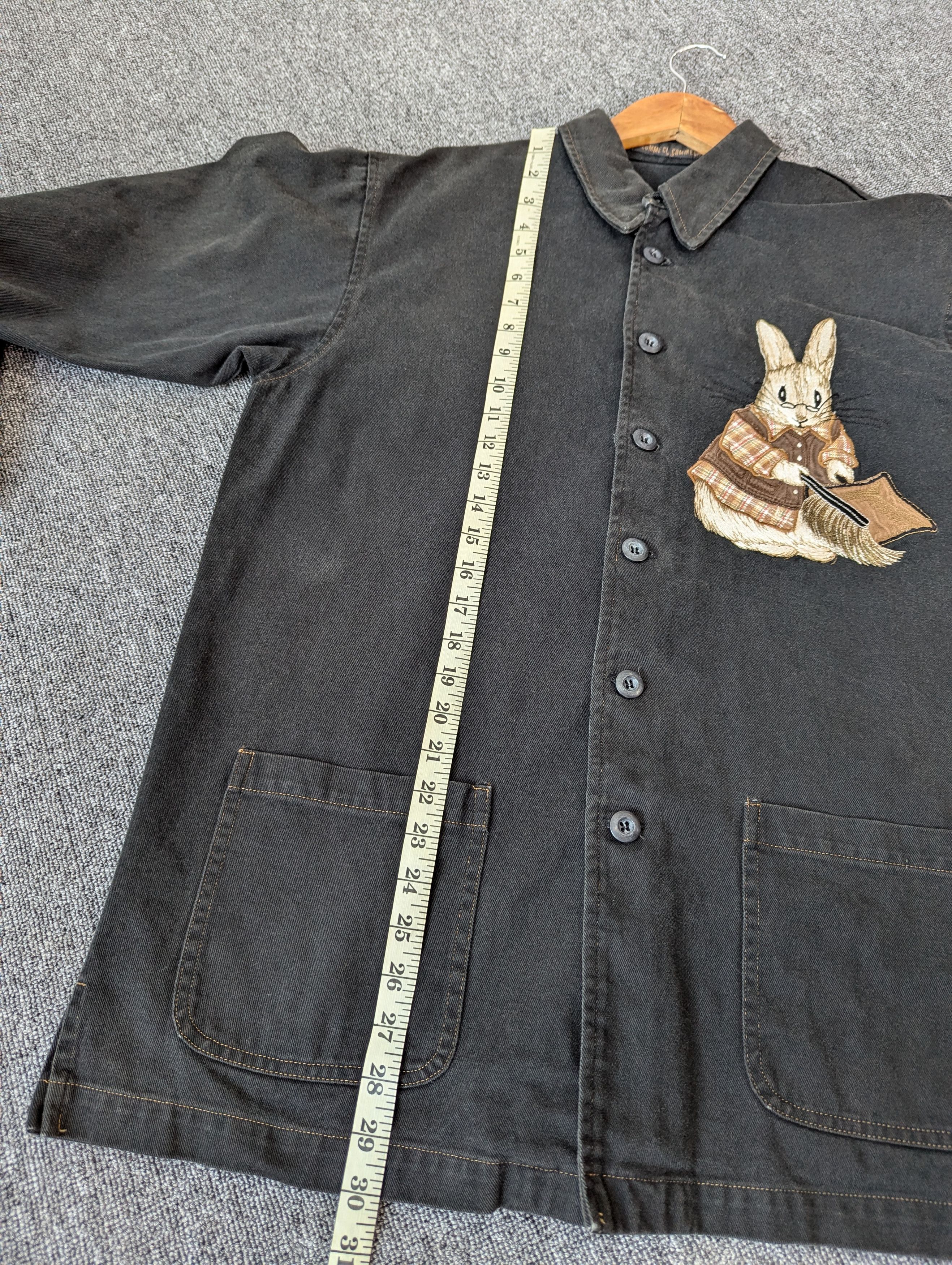 Japanese Brand Vintage Comme Ci Comme Ca Button Ups Distressed Jacket Size US L / EU 52-54 / 3 - 14 Thumbnail