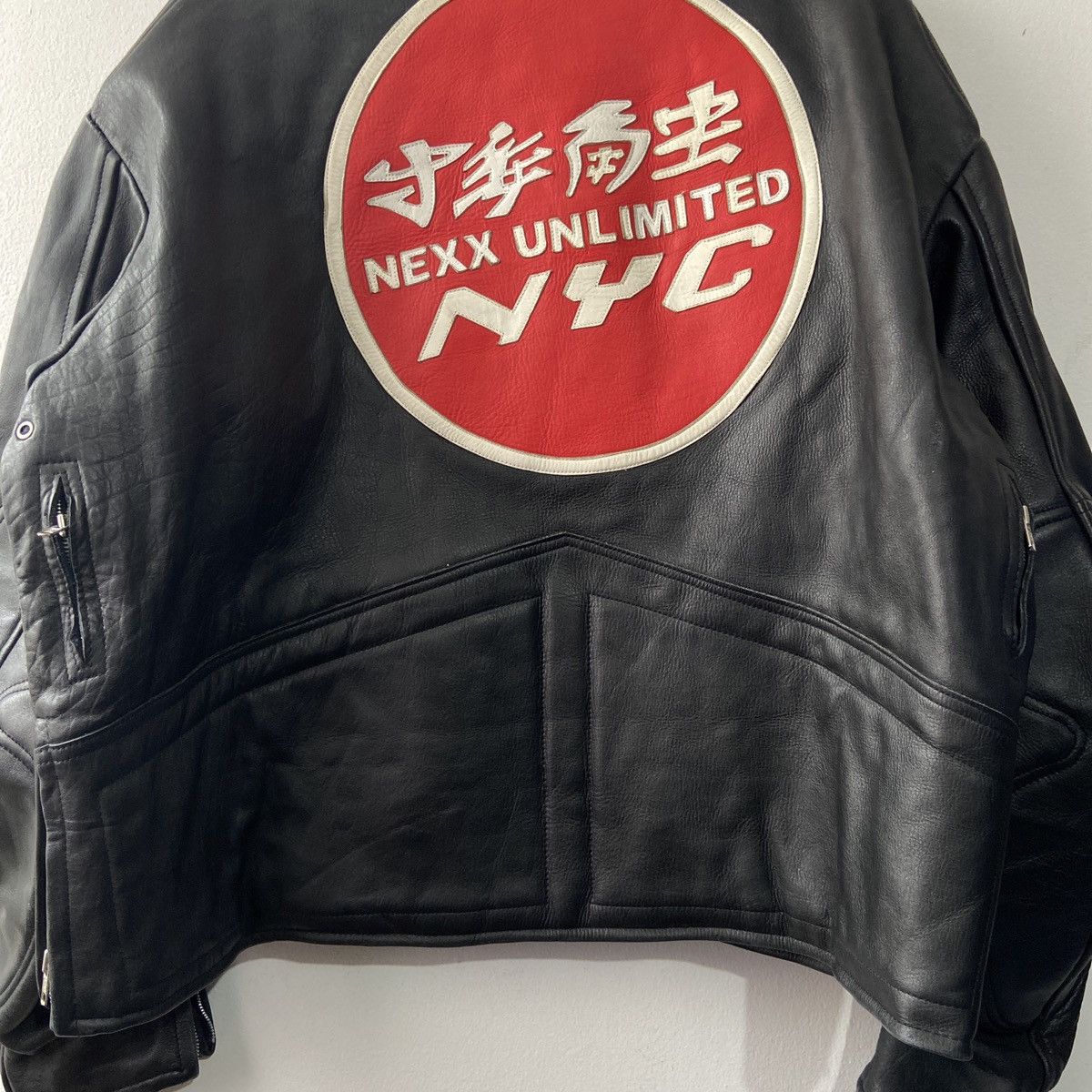 Vintage Nexx Unlimited Leather Motorcycle Racer Jacket Size US XXL / EU 58 / 5 - 17 Thumbnail