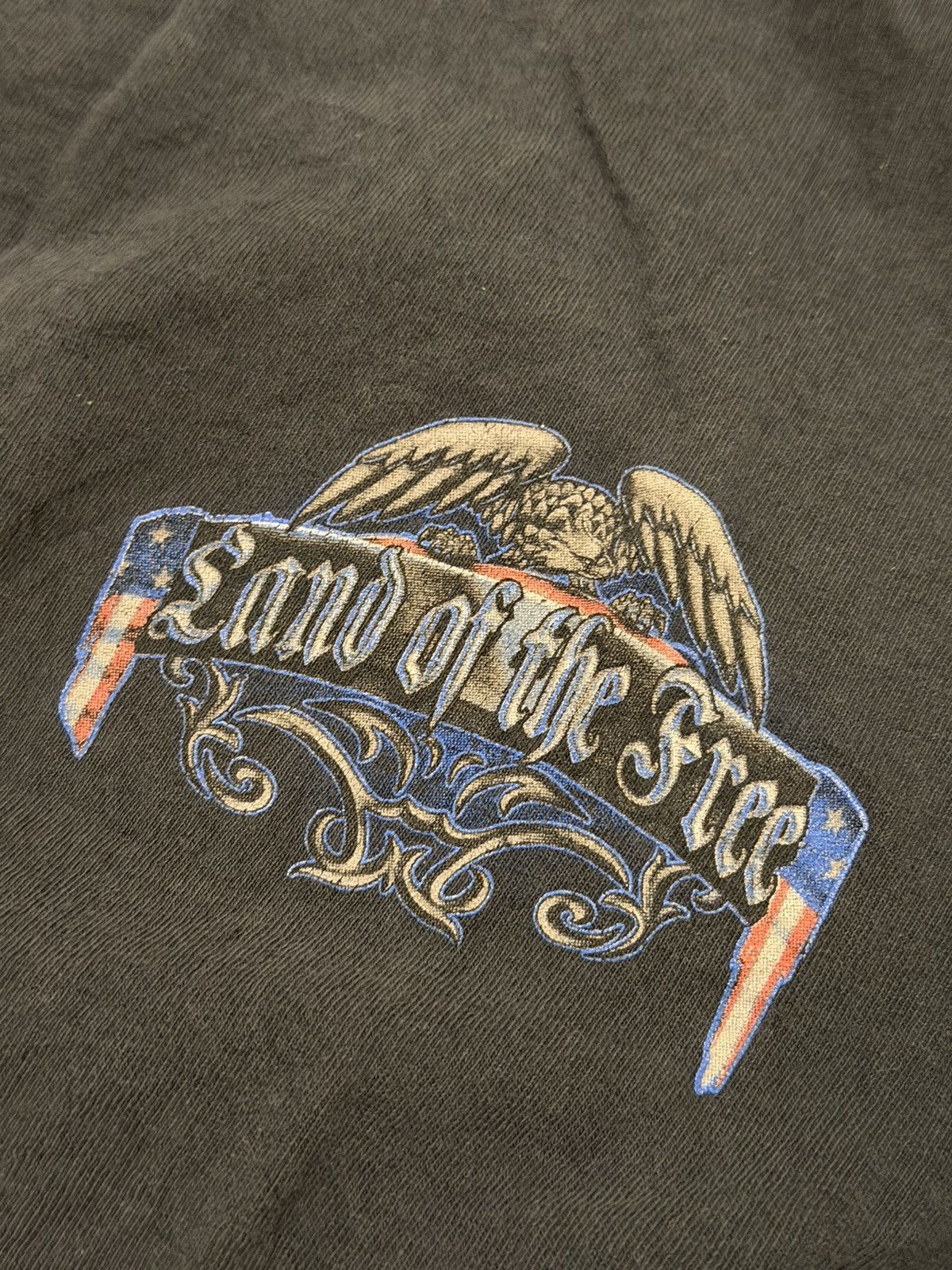 Vintage Vintage thrashed faded desert storm USA military tee Size US XL / EU 56 / 4 - 5 Thumbnail